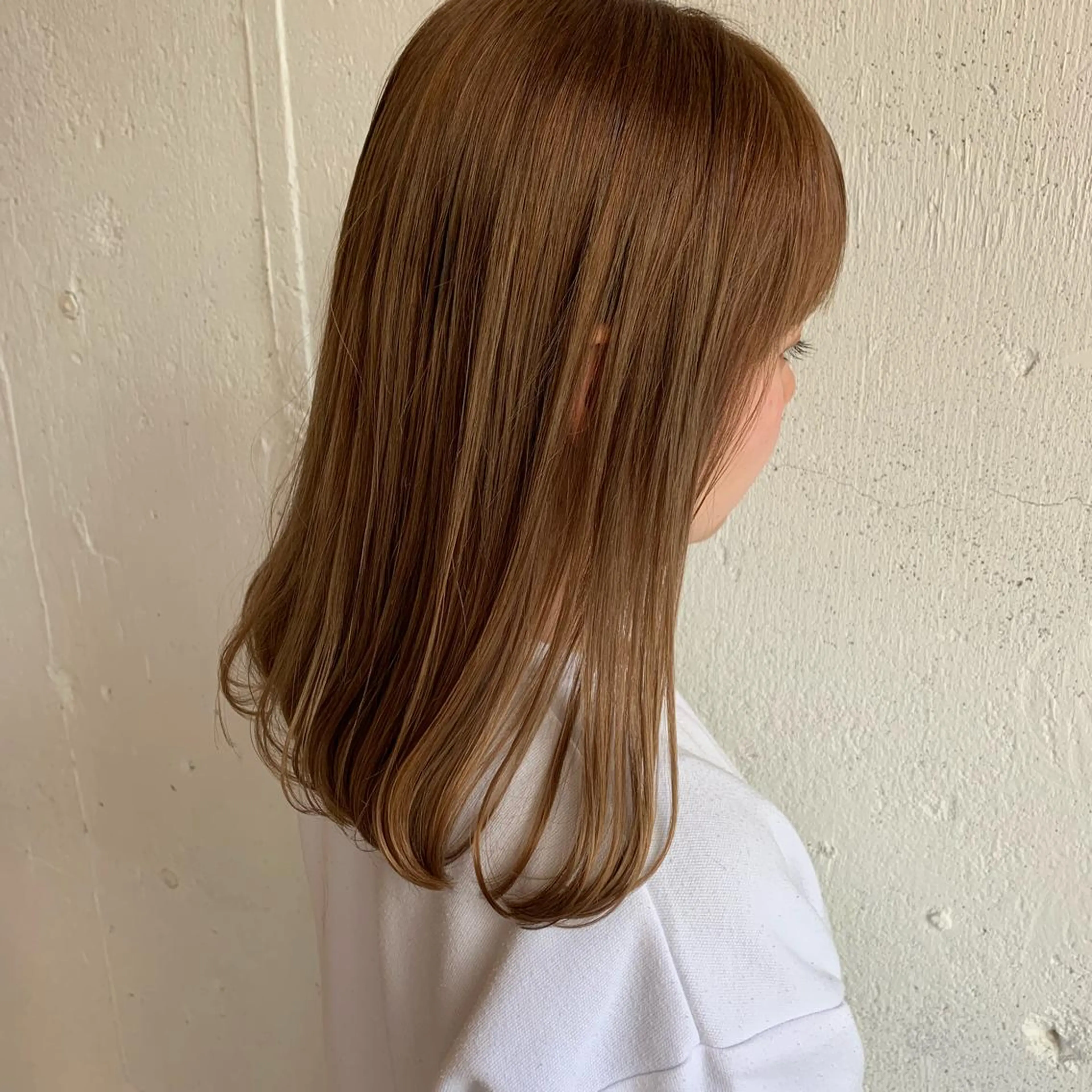 ミディアム ヘアカラー 🎈馬場佑馬/ スパイラルパーマ🎈のヘアスタイル