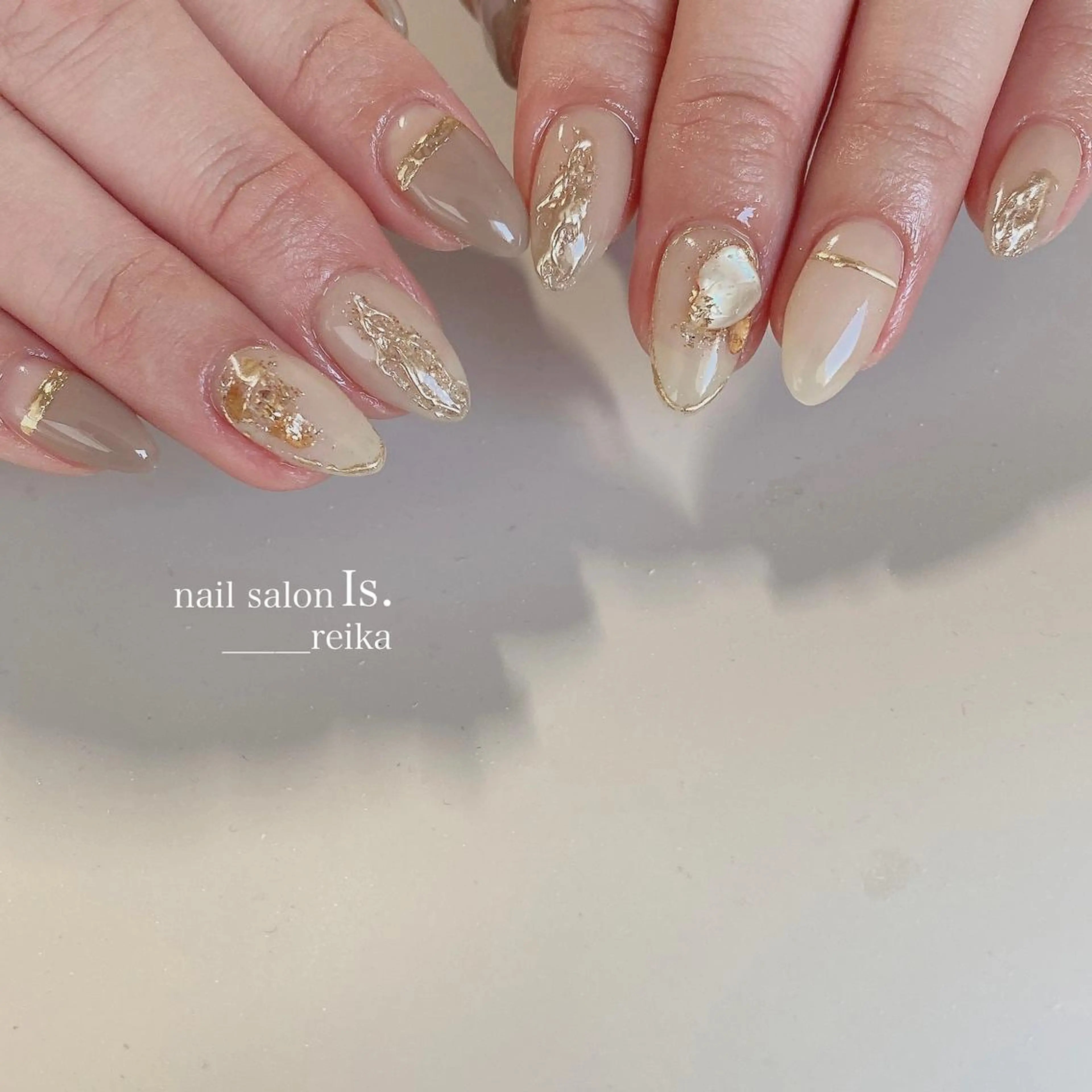 ネイル アートネイル ハンドネイル nail salon Is.  reikaのネイルデザイン