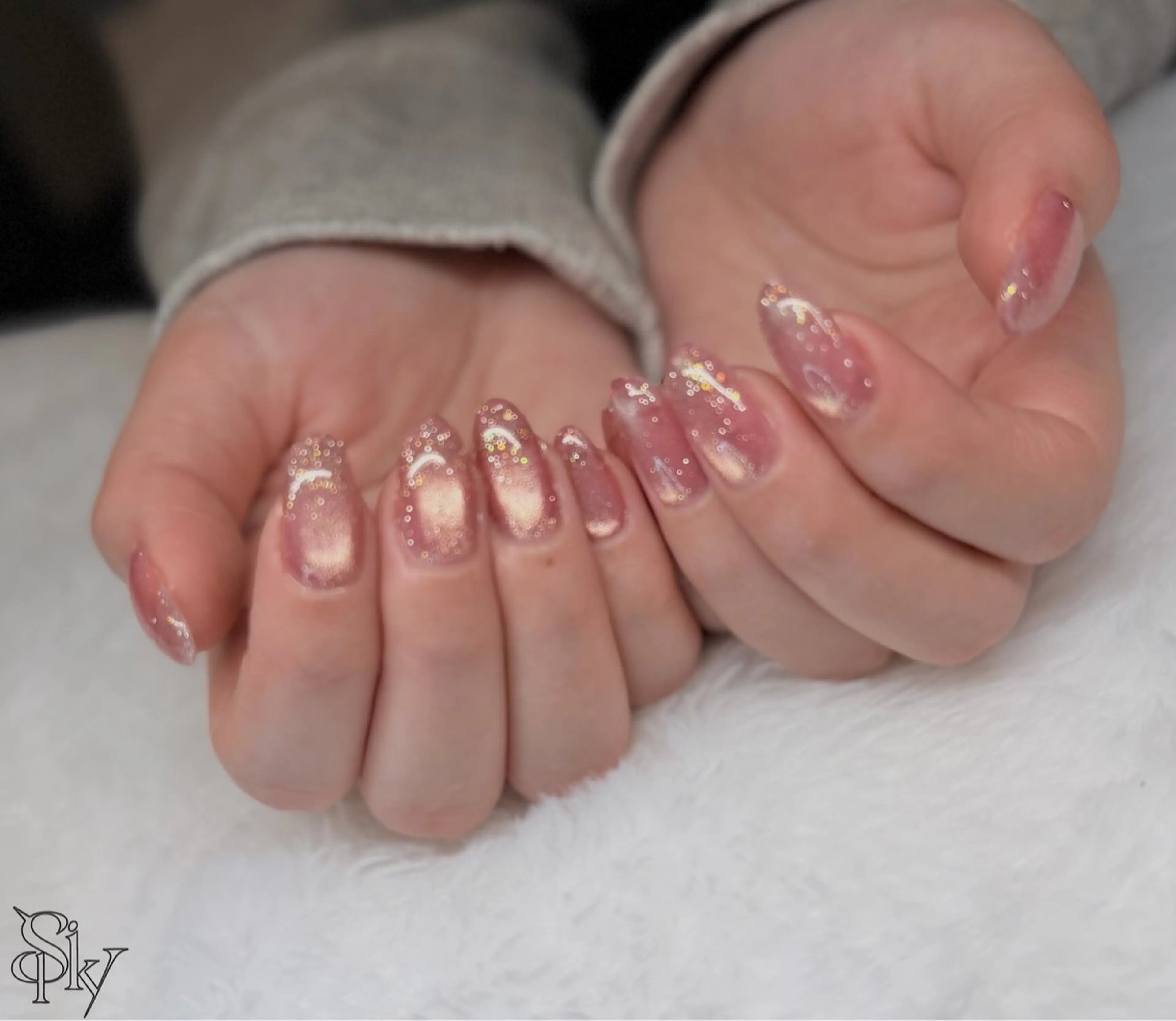 ネイル ハンドネイル Spiky とうげ ふうかのネイルデザイン