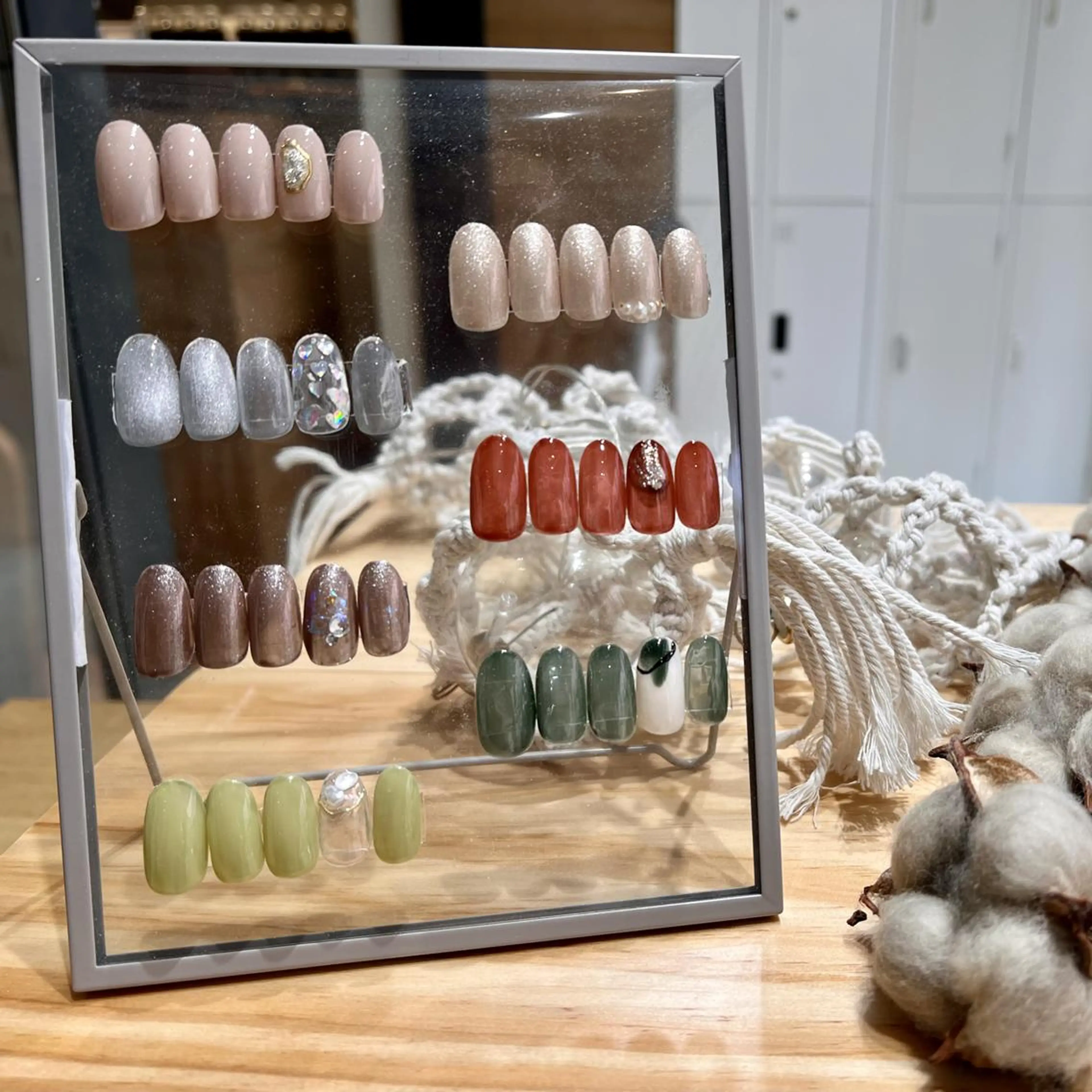 【当日限定オフ込み🌟】2本アート/カラー変更可(7種類)♪ ¥4600【パラジェル認定🦋】minimo限定🦋の写真