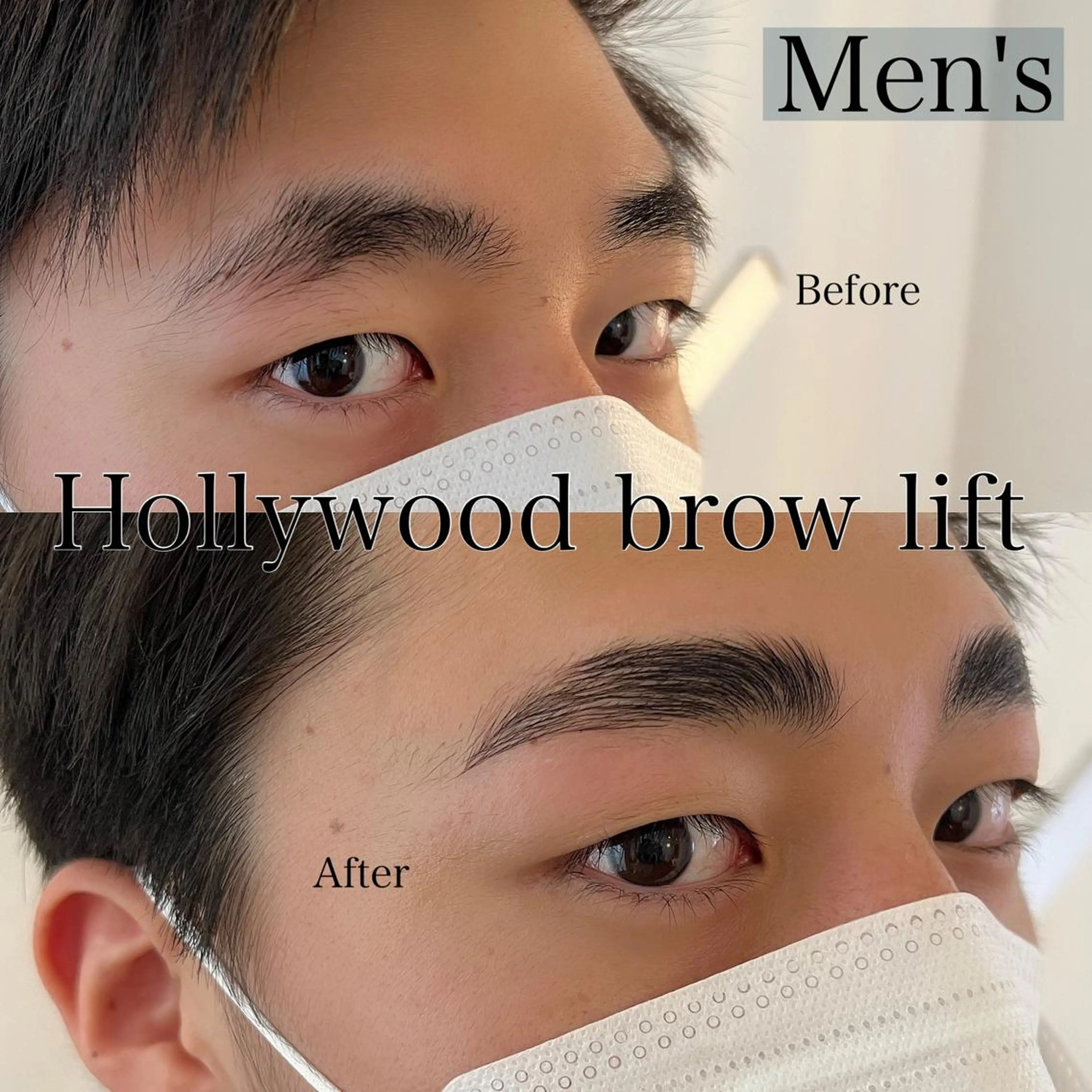 アイブロウ ハリウッドブロウリフト メンズアイブロウ Yamamoto Masakoのエステ・リラクイメージ