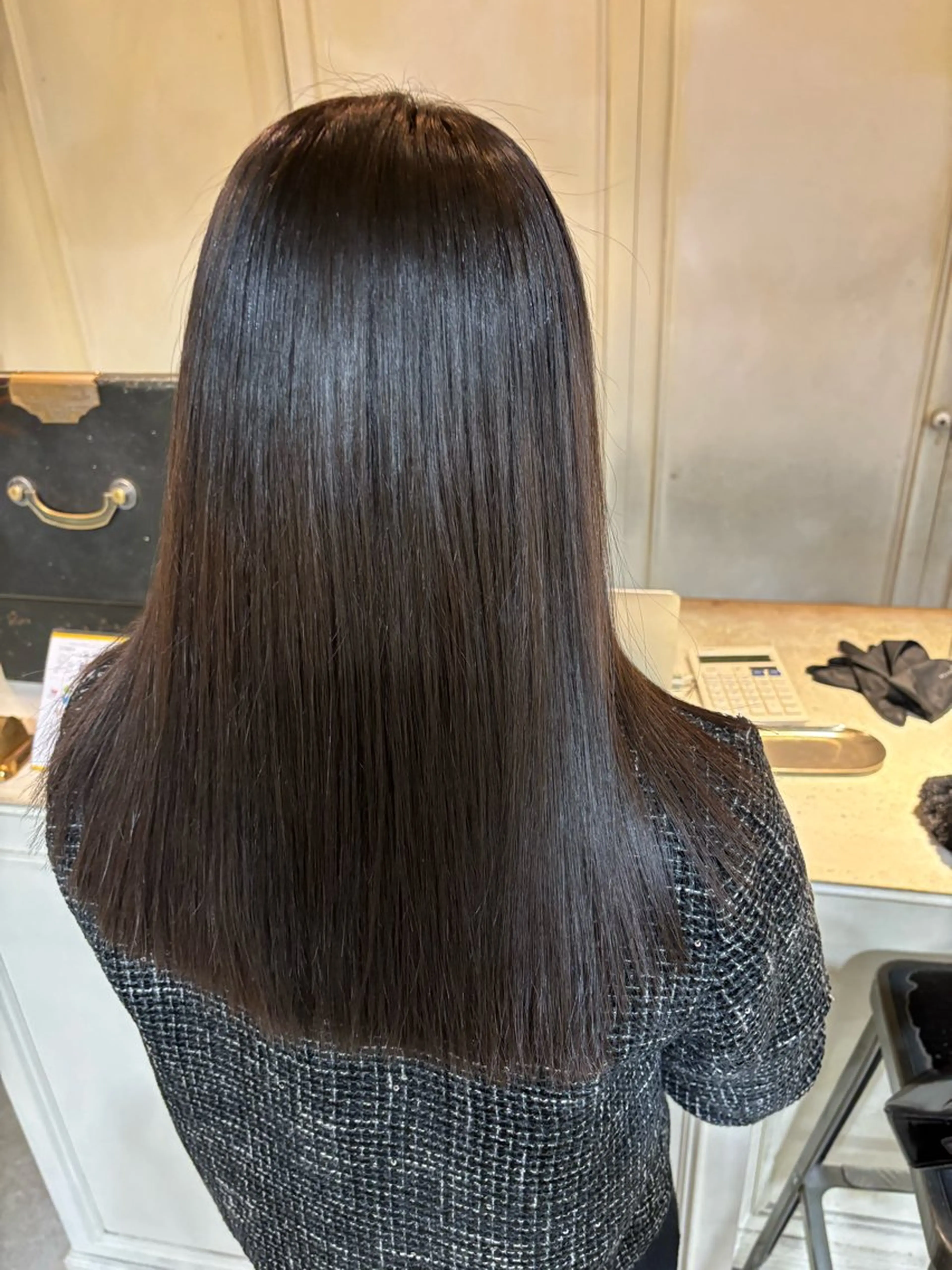 ミディアム ヘアカラー トリートメント 《ro-ro》 みゆのヘアスタイル