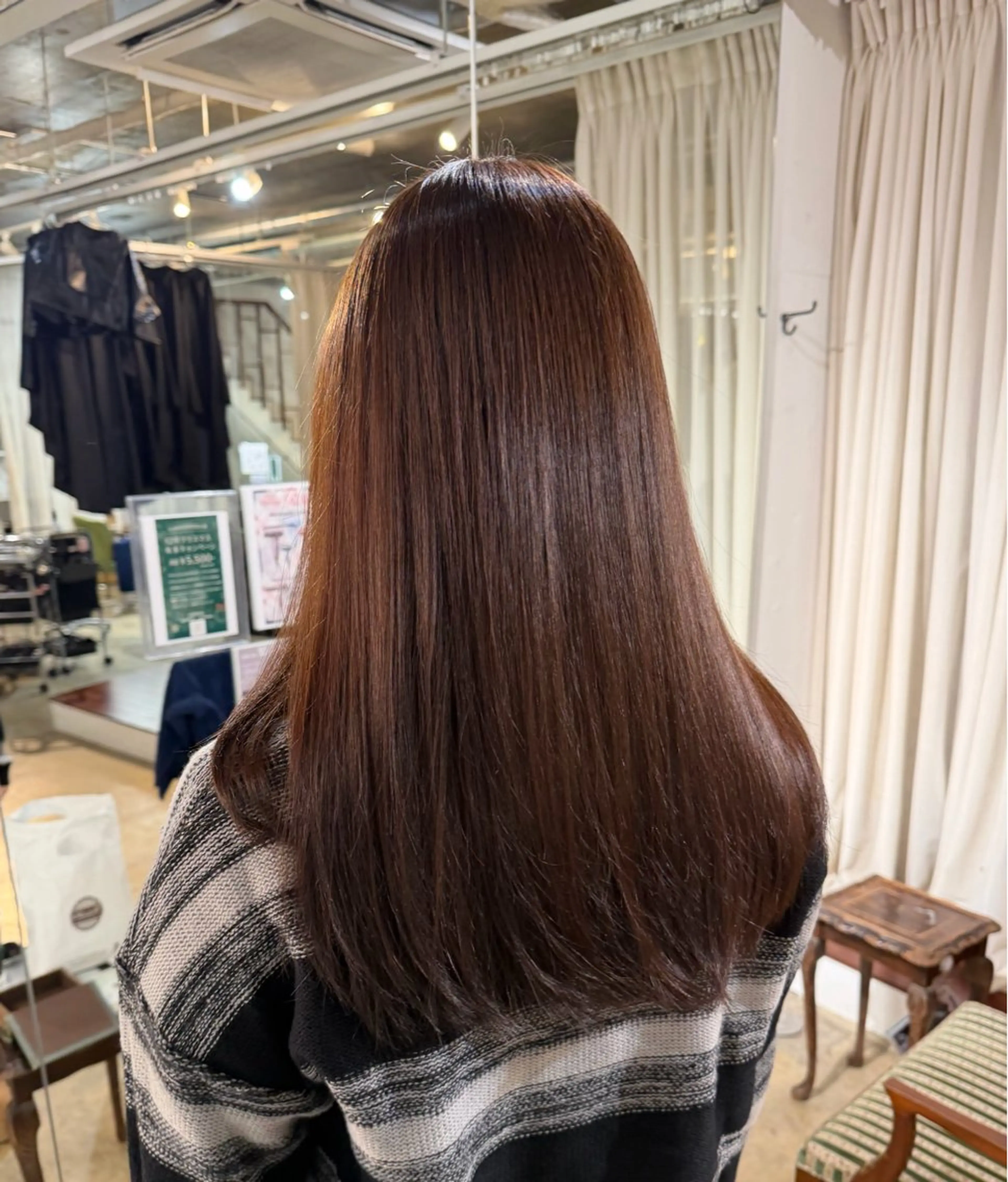 カラー ヘアカラー くま🌷透明感 🫧ナチュラルカラーのヘアスタイル