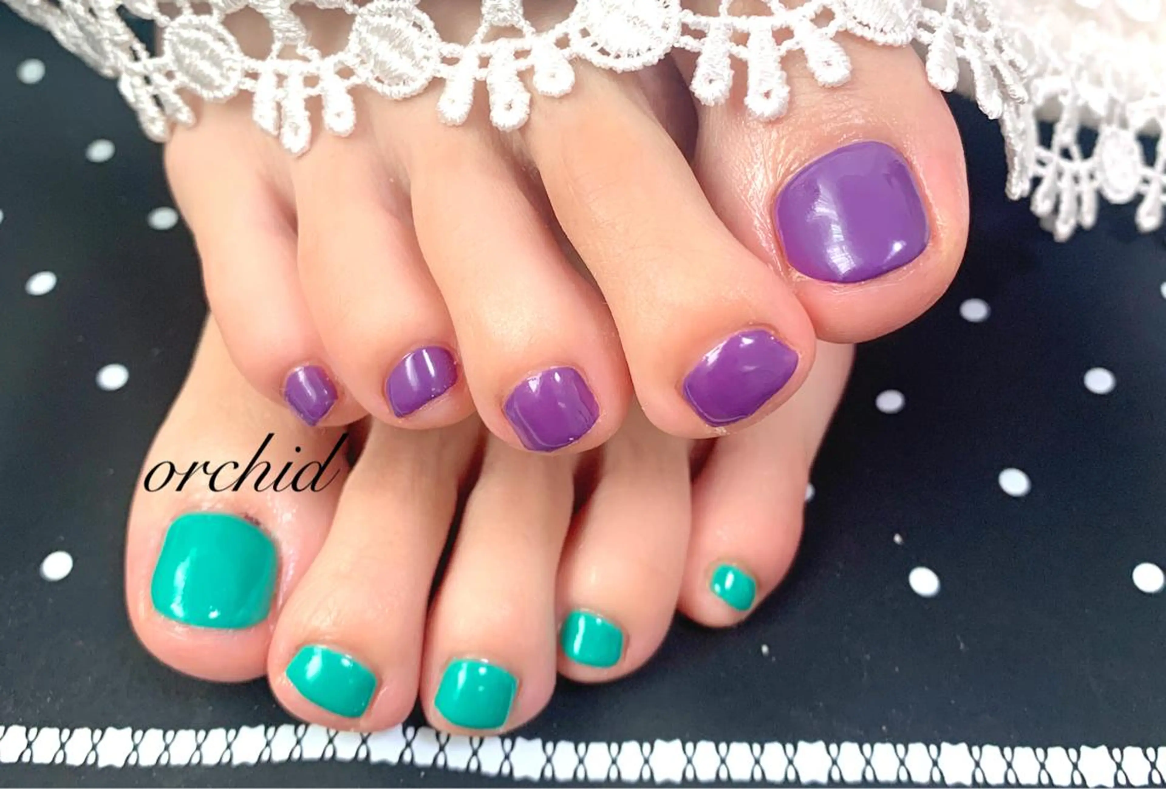 ネイル orchid ♡オーキッドのネイルデザイン