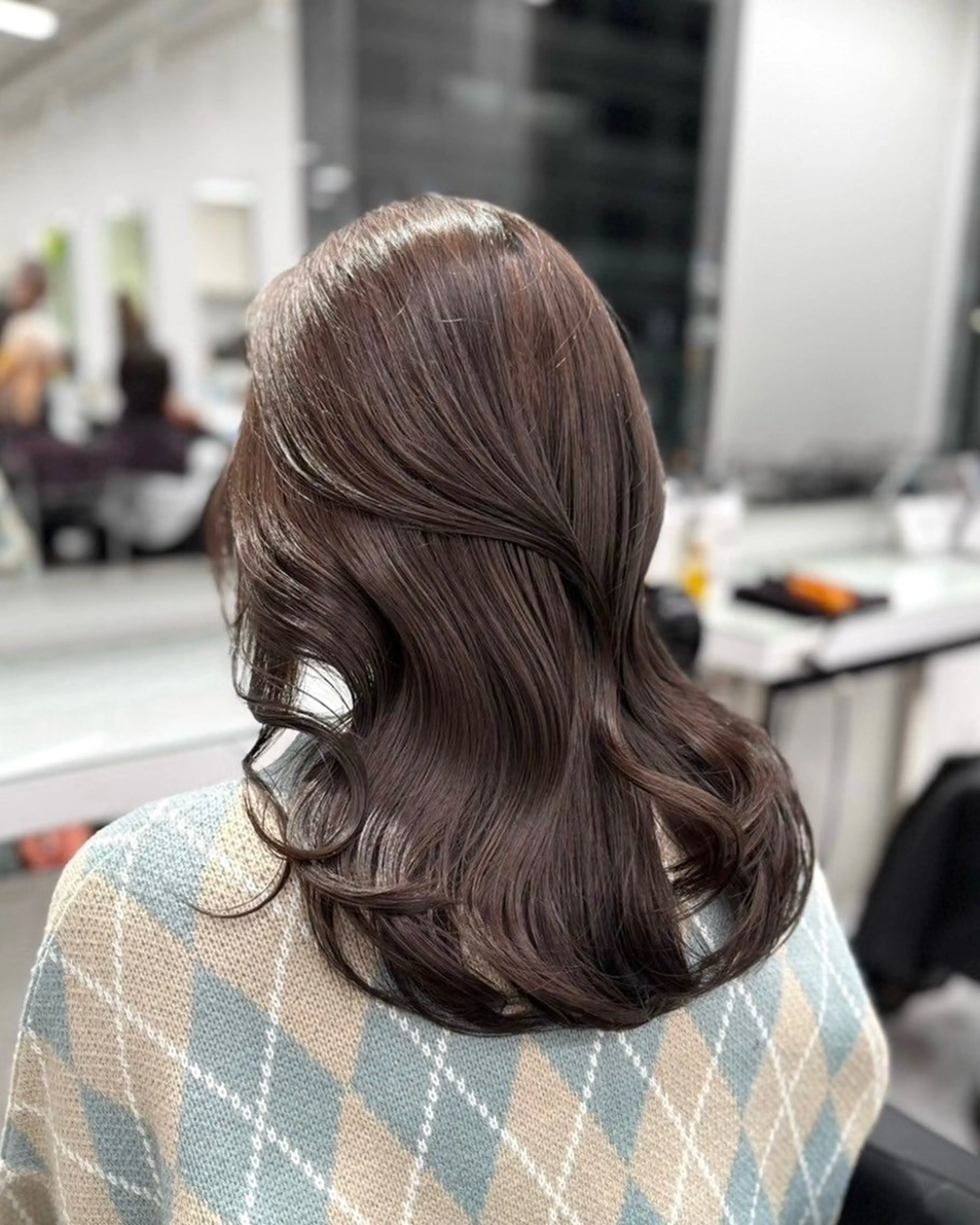 ロング カラー 韓国トレンドヘア🤍 Chima🤍のヘアスタイル