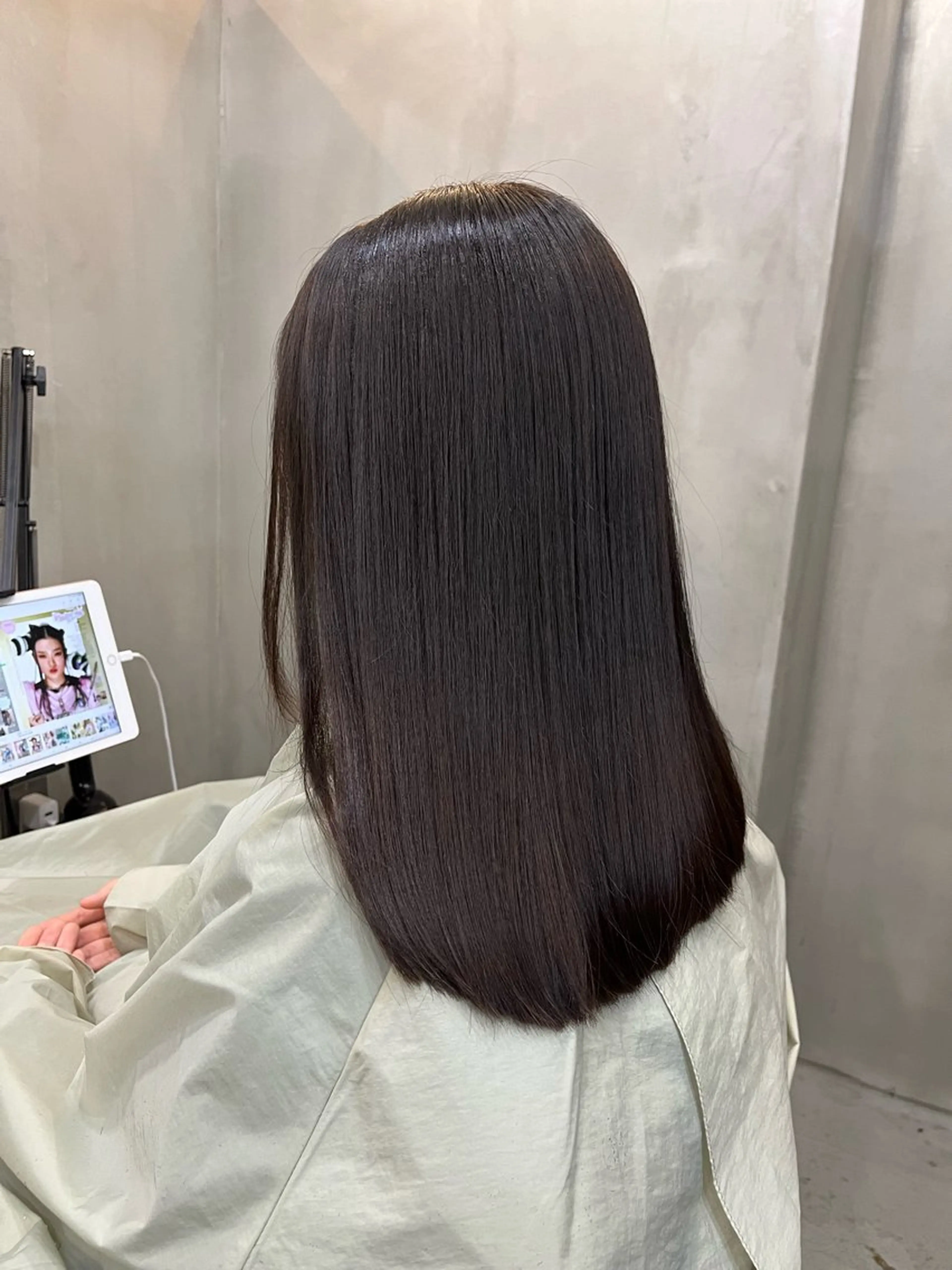 ミディアム カラー VOYAGE所属・中園 康のヘアスタイル