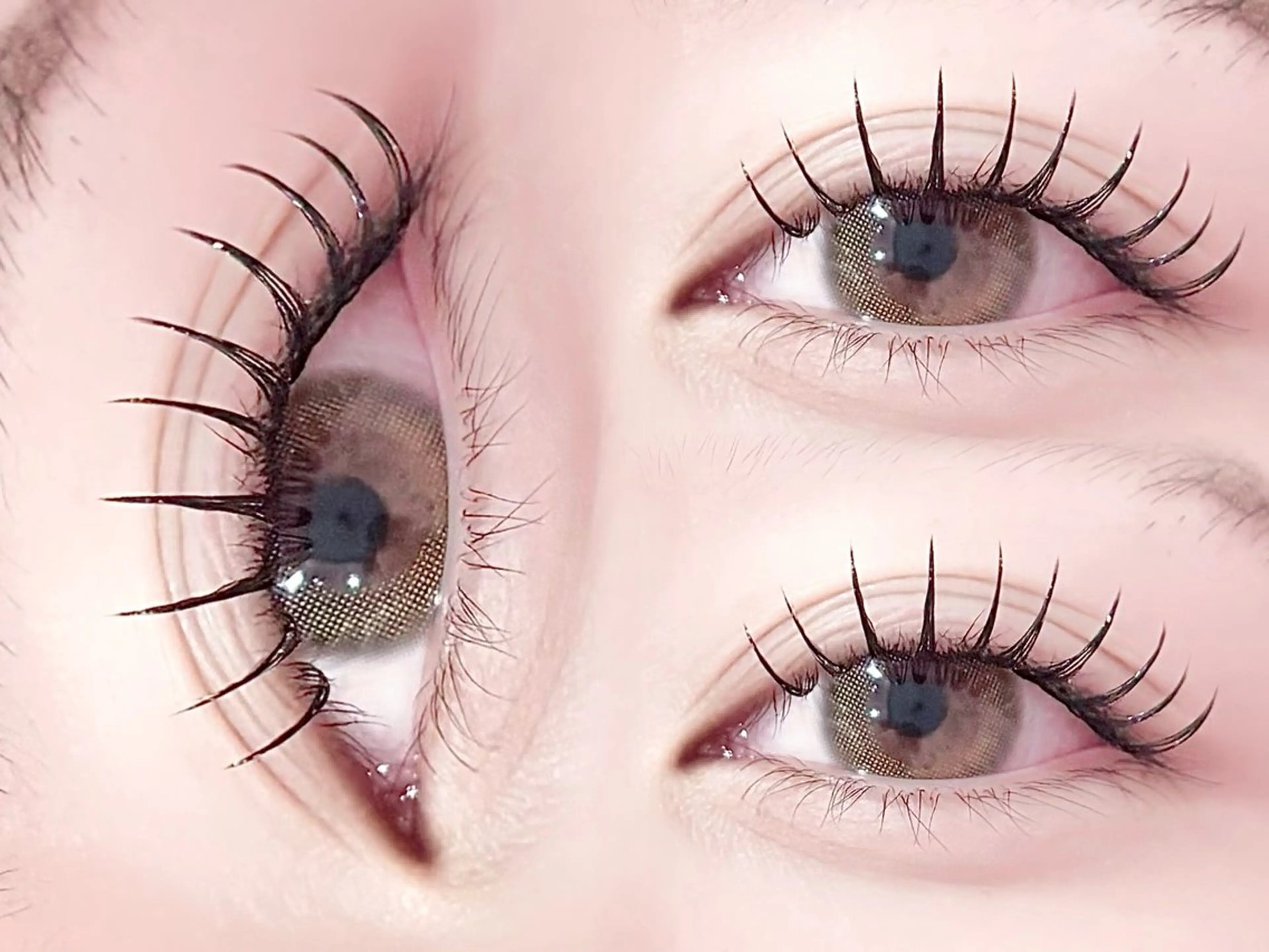 マツエク・マツパ 束感まつ毛 フラットラッシュ マツエク Annie 守田のマツエク・マツパデザイン