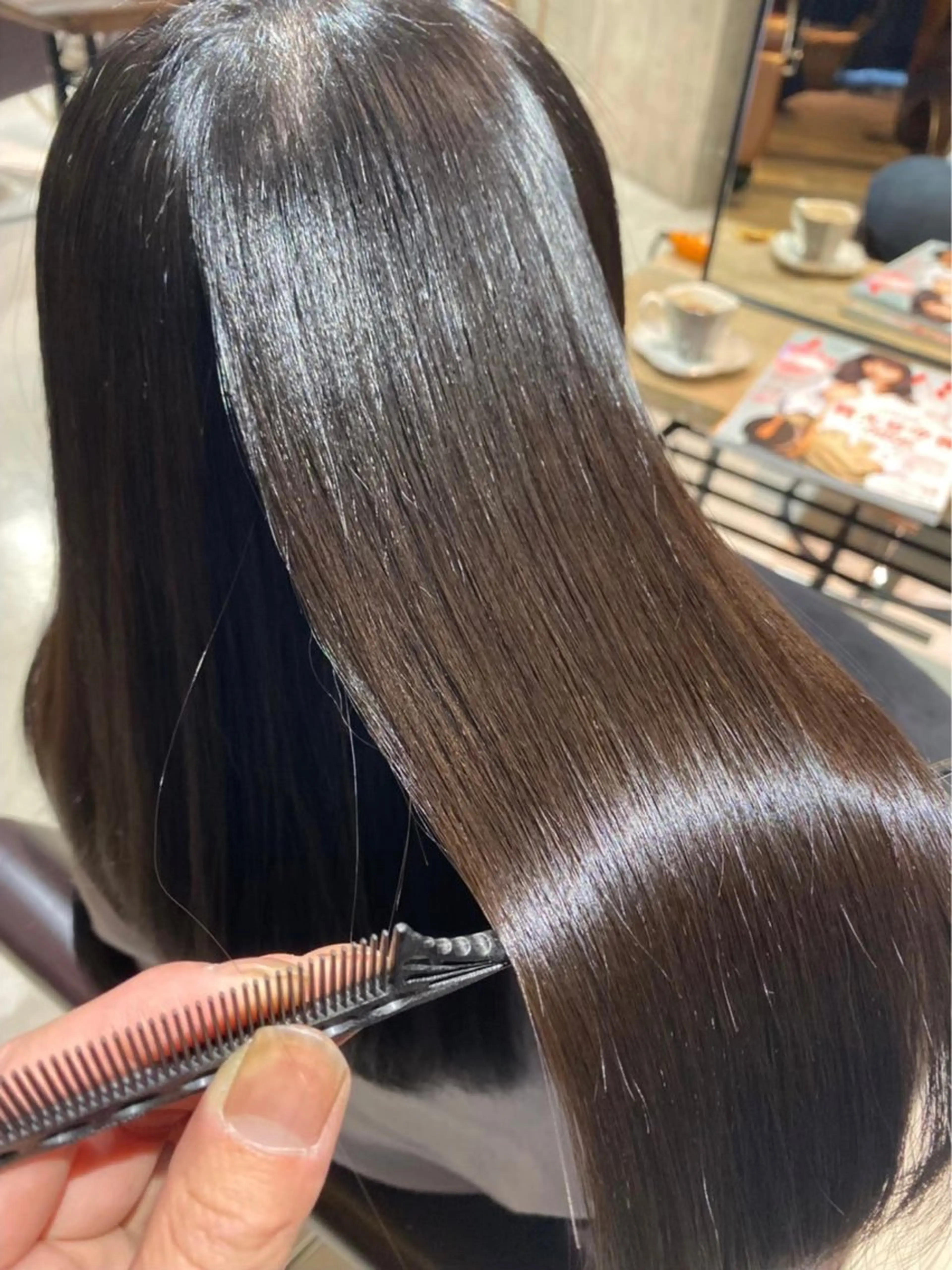 ロング 髪質改善ヘアエステサロン   AinoaHanare所属・【髪質改善専門店】 Hanareのヘアスタイル