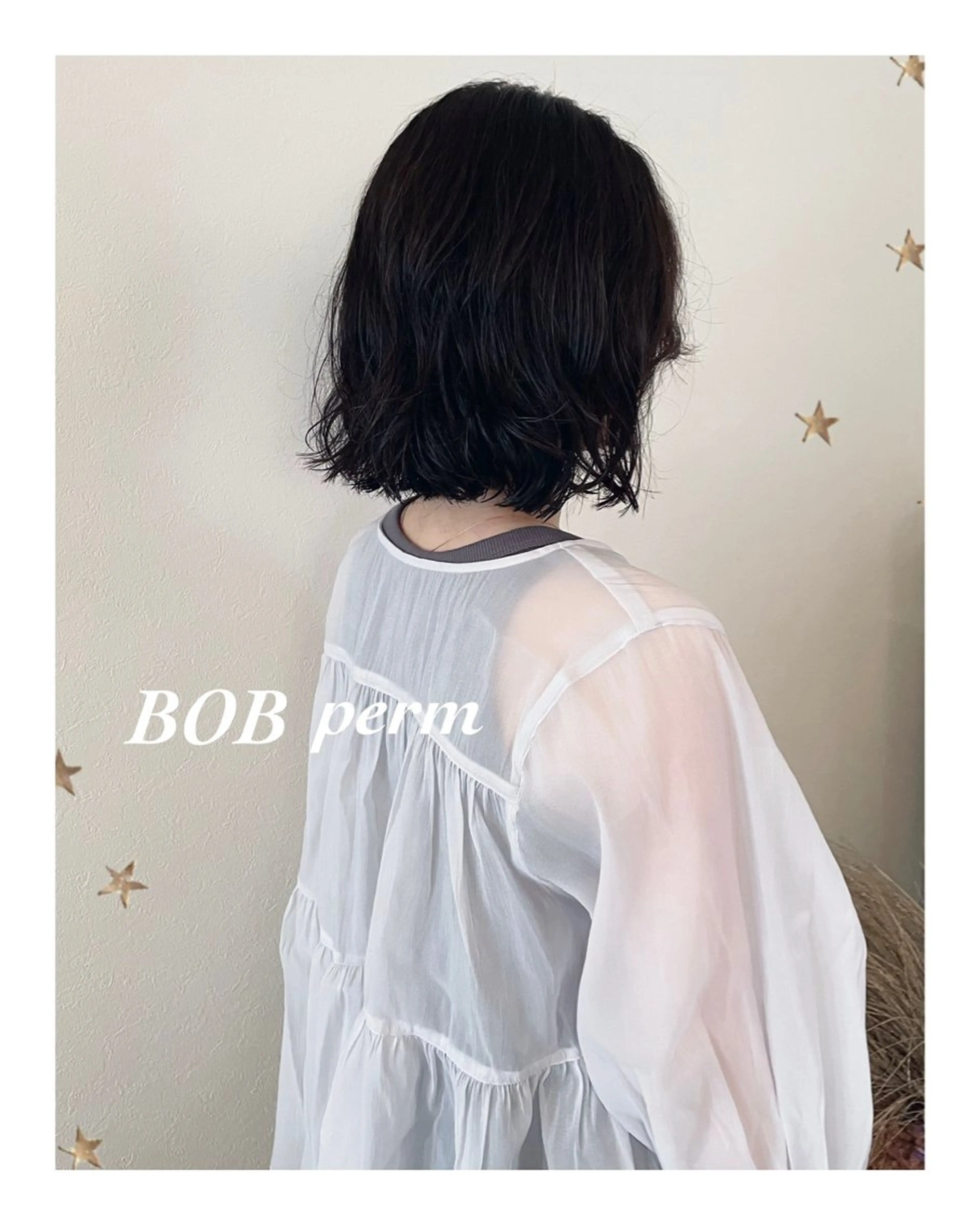 ミディアム パーマ カット パーマ salon AKIRA所属・市川 千夏のヘアスタイル