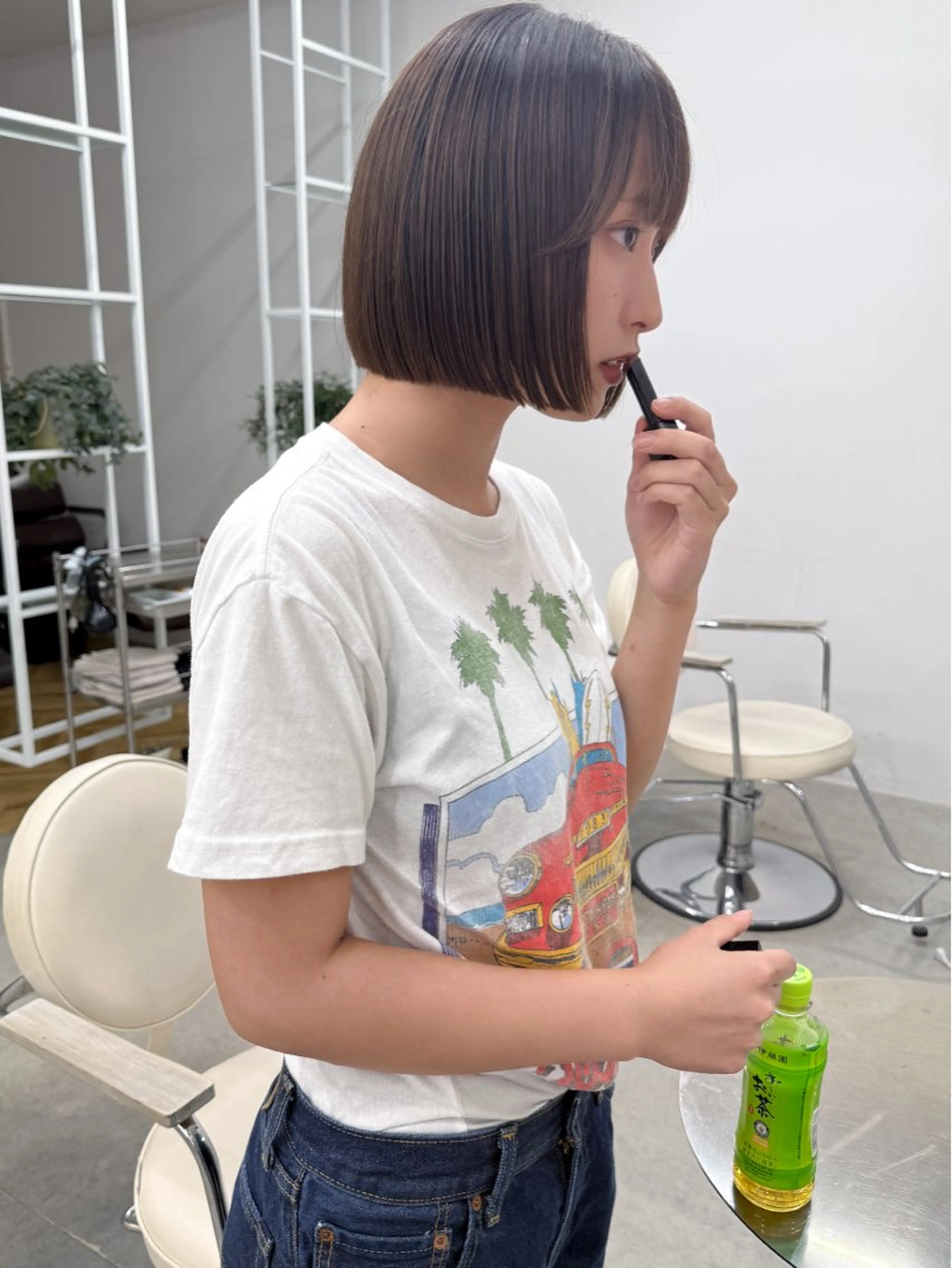 ショート ボブ ボブカットモデル/パ ーマ/harunaのヘアスタイル