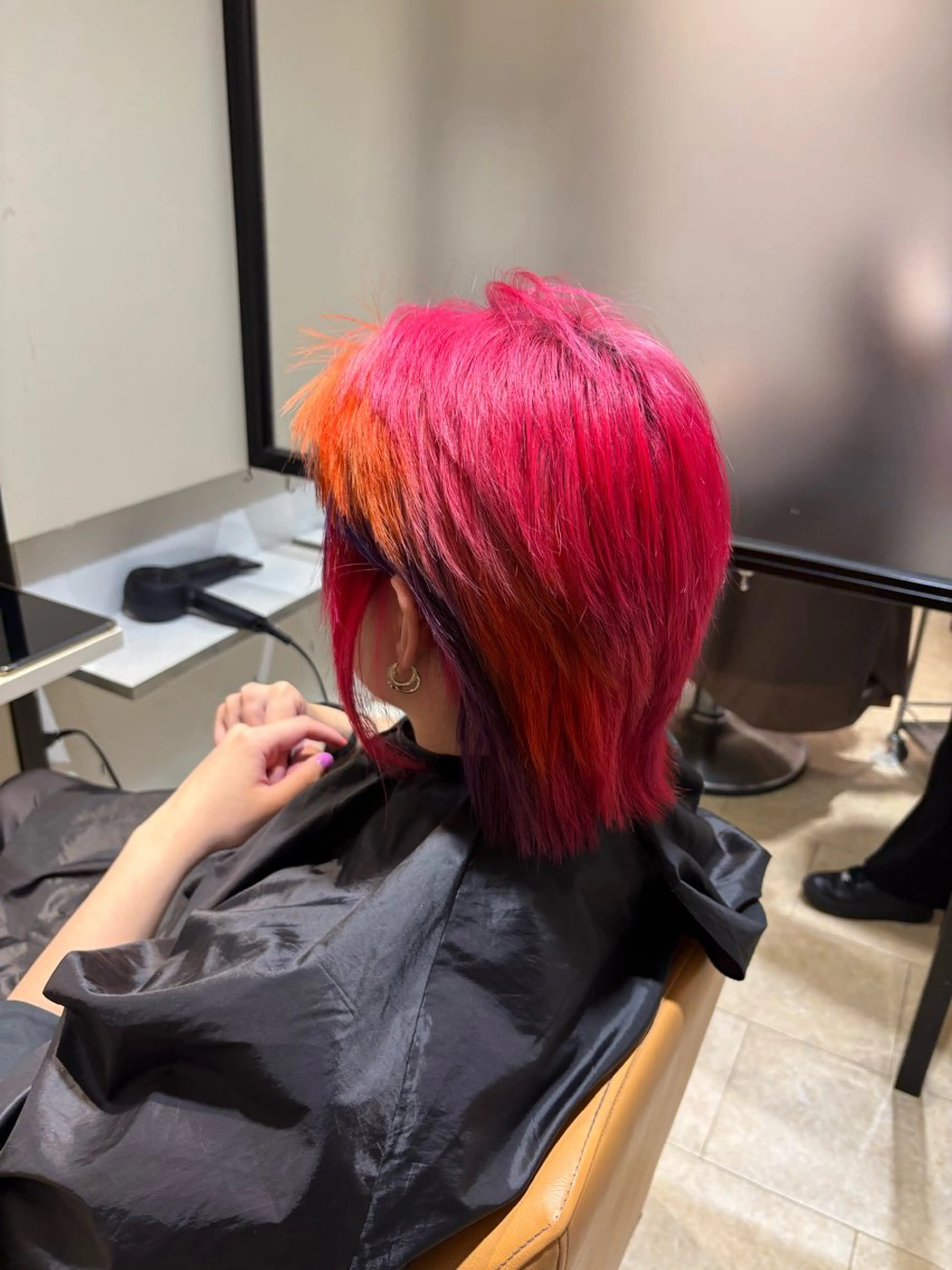 ショート カラー あいり 福岡美容師のヘアスタイル