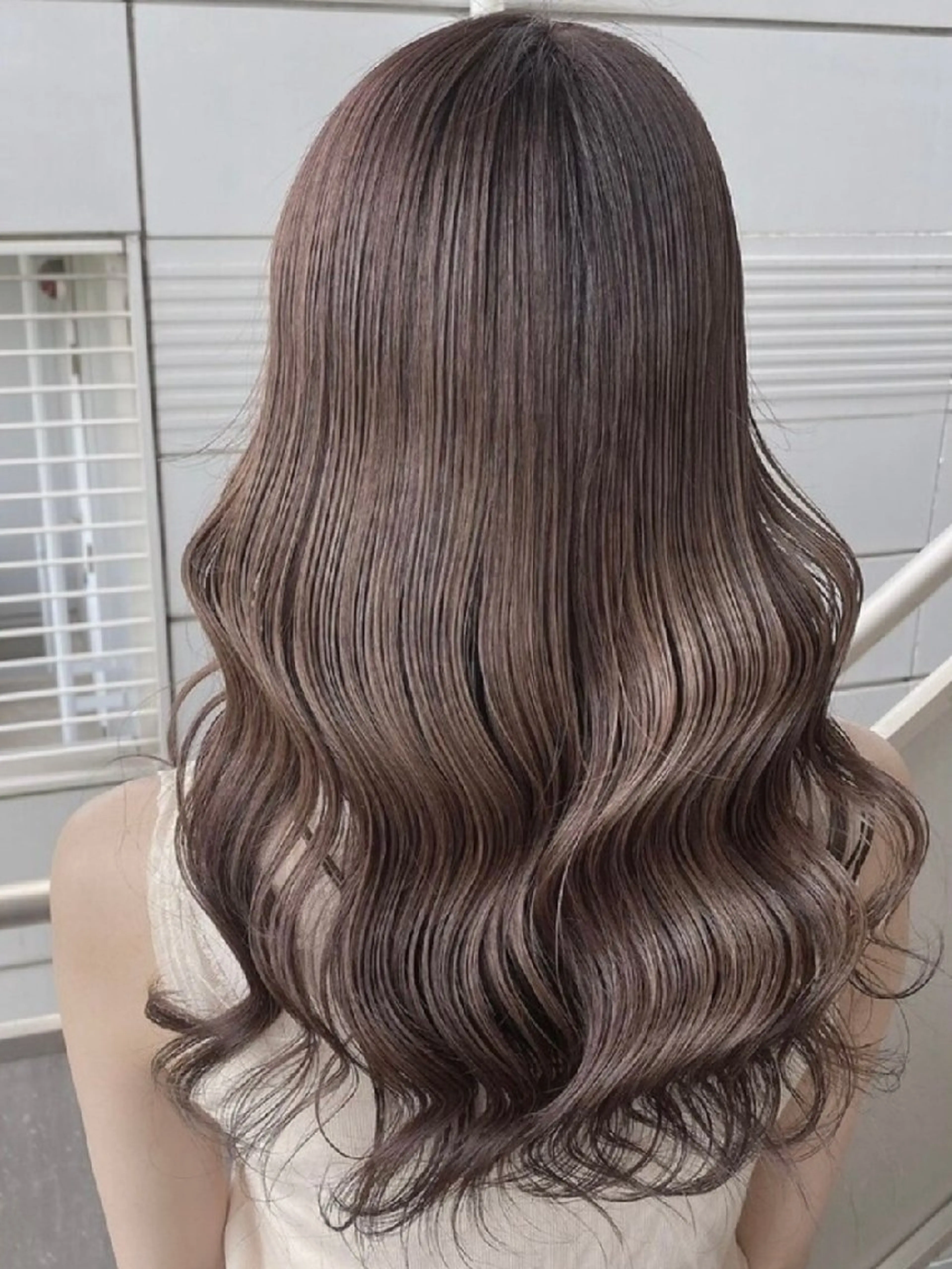 ロング カラー 透明感カラー グレージュ オリーブカラー オリーブグレージュ オリーブグレー SOYON豊田市駅店所属・髪質改善/ 上村旺武のヘアスタイル