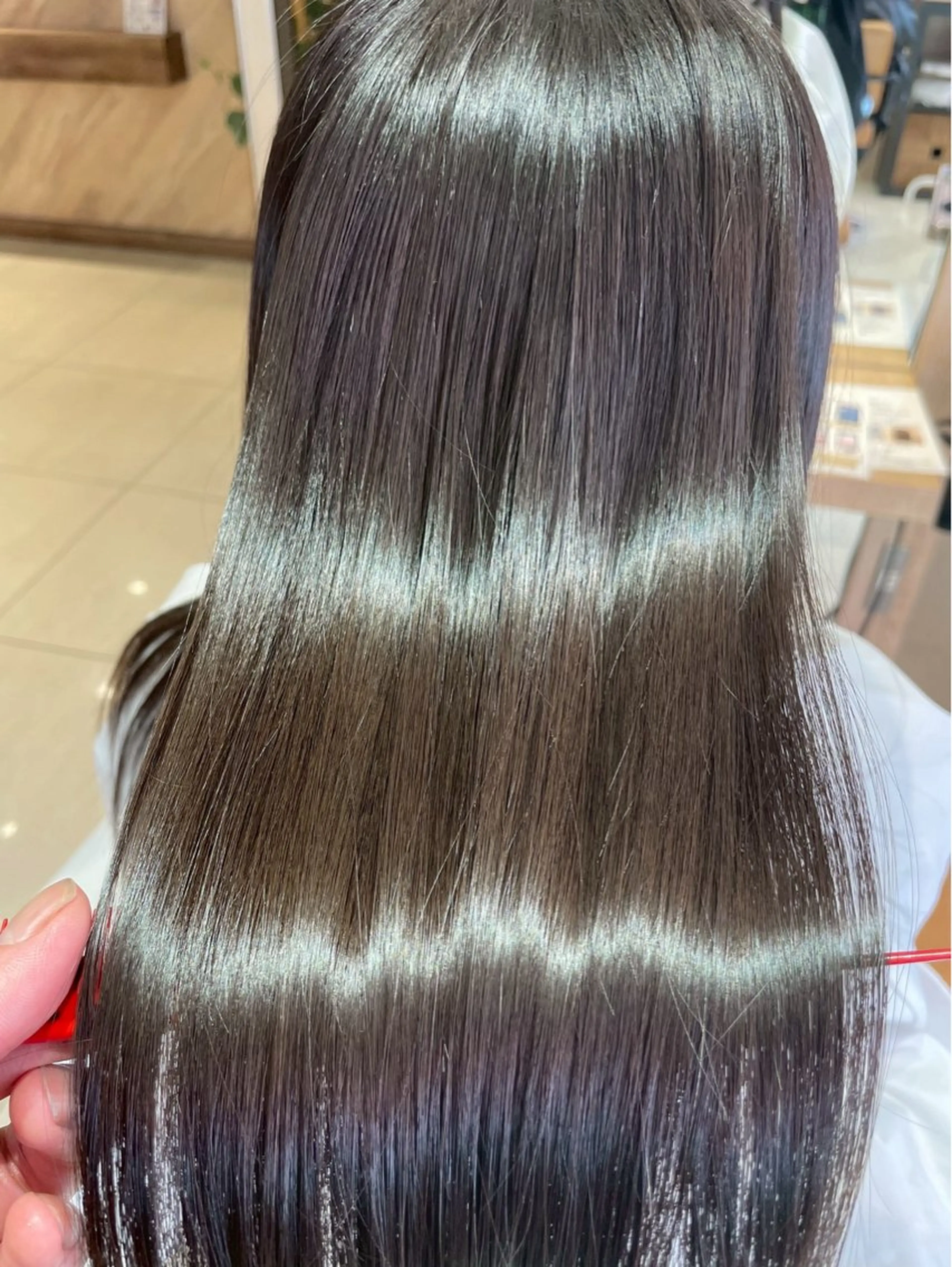 12月限定✨ カット+髪質改善縮毛矯正+トリートメントの写真