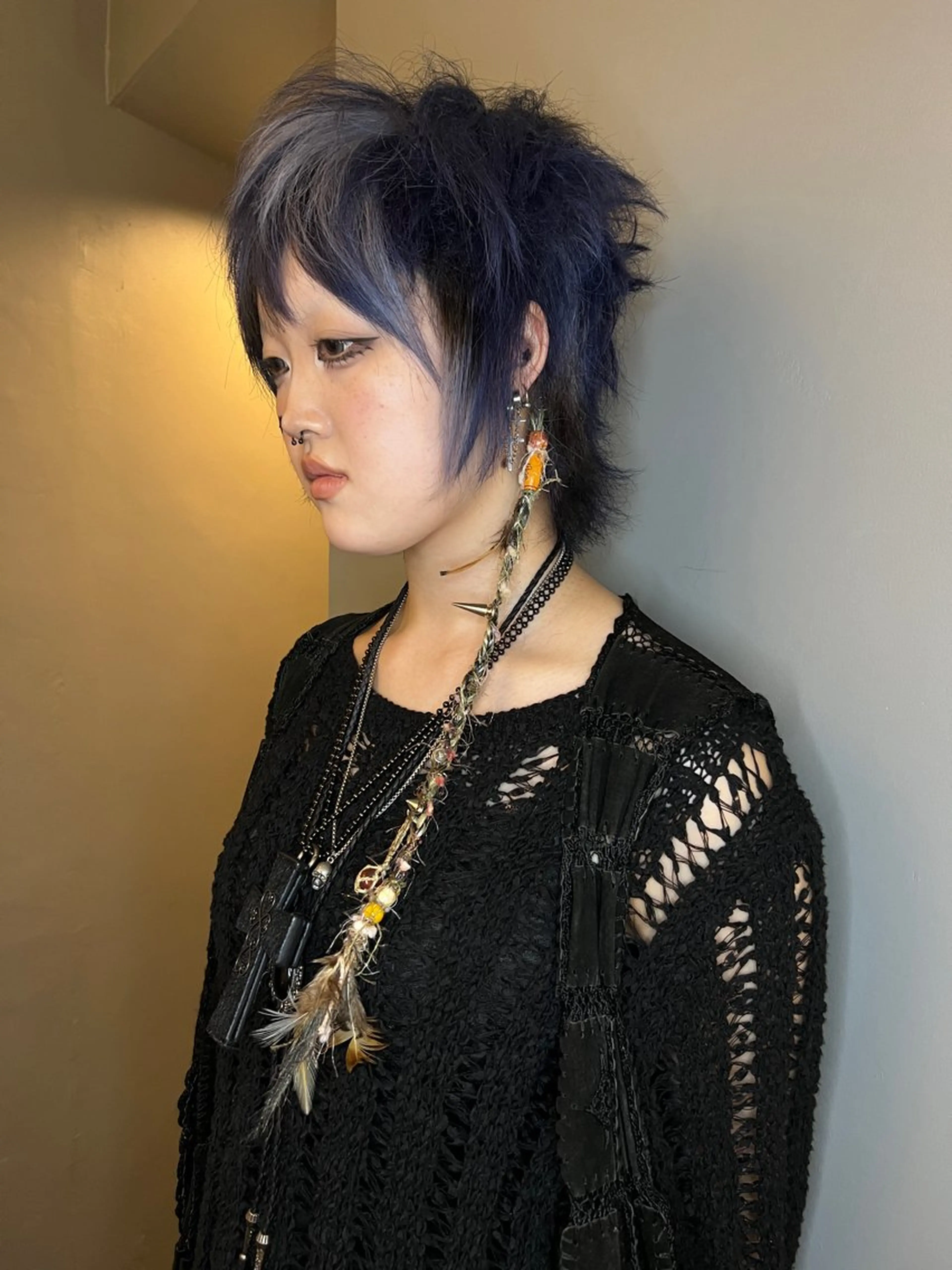 セミロング カラー カット ヘアカラー haco＋所属・圧倒的デザイン力 店長🎨RENAのヘアスタイル