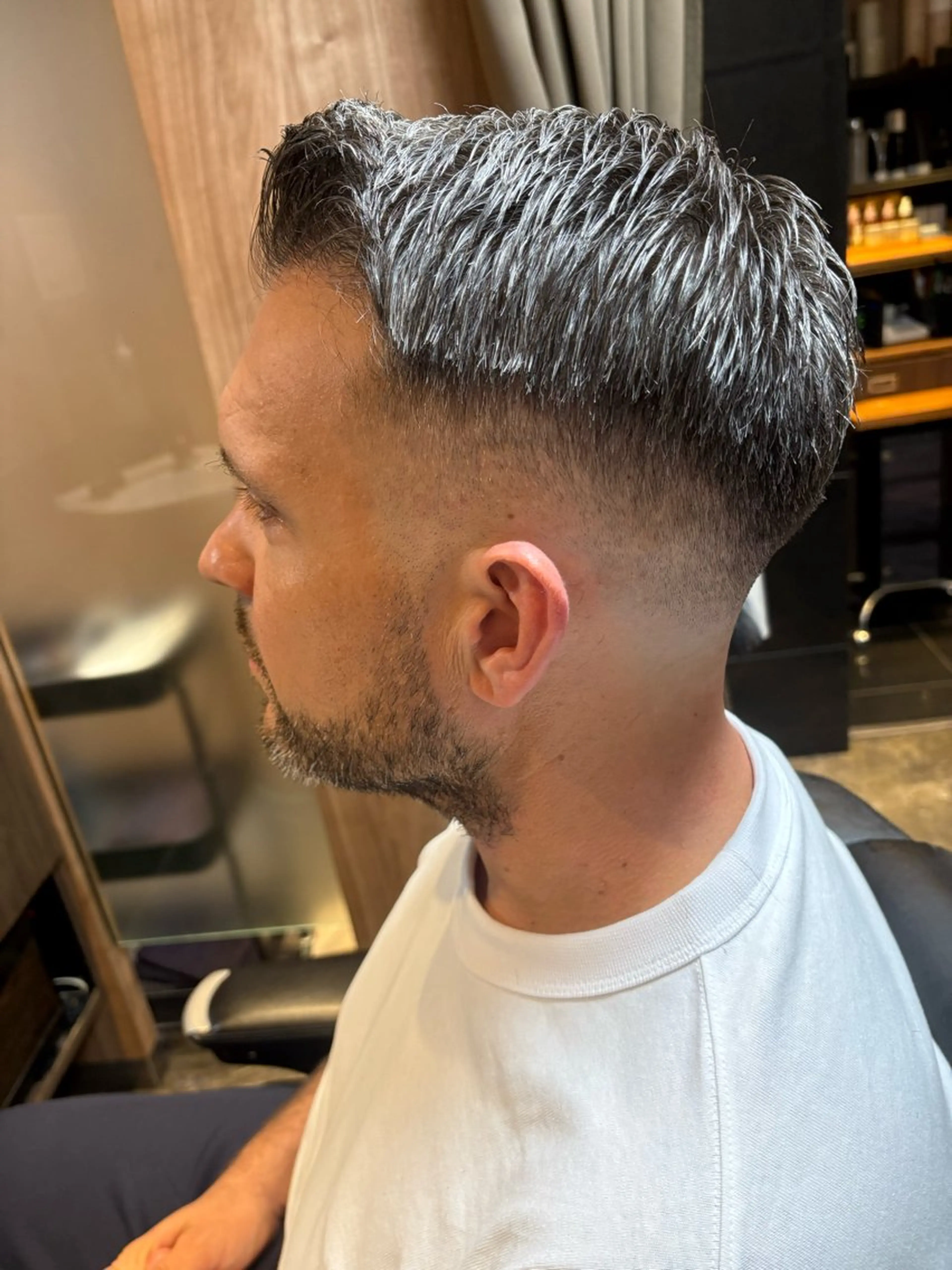 無料カット＋フェード＋シャンプーの写真