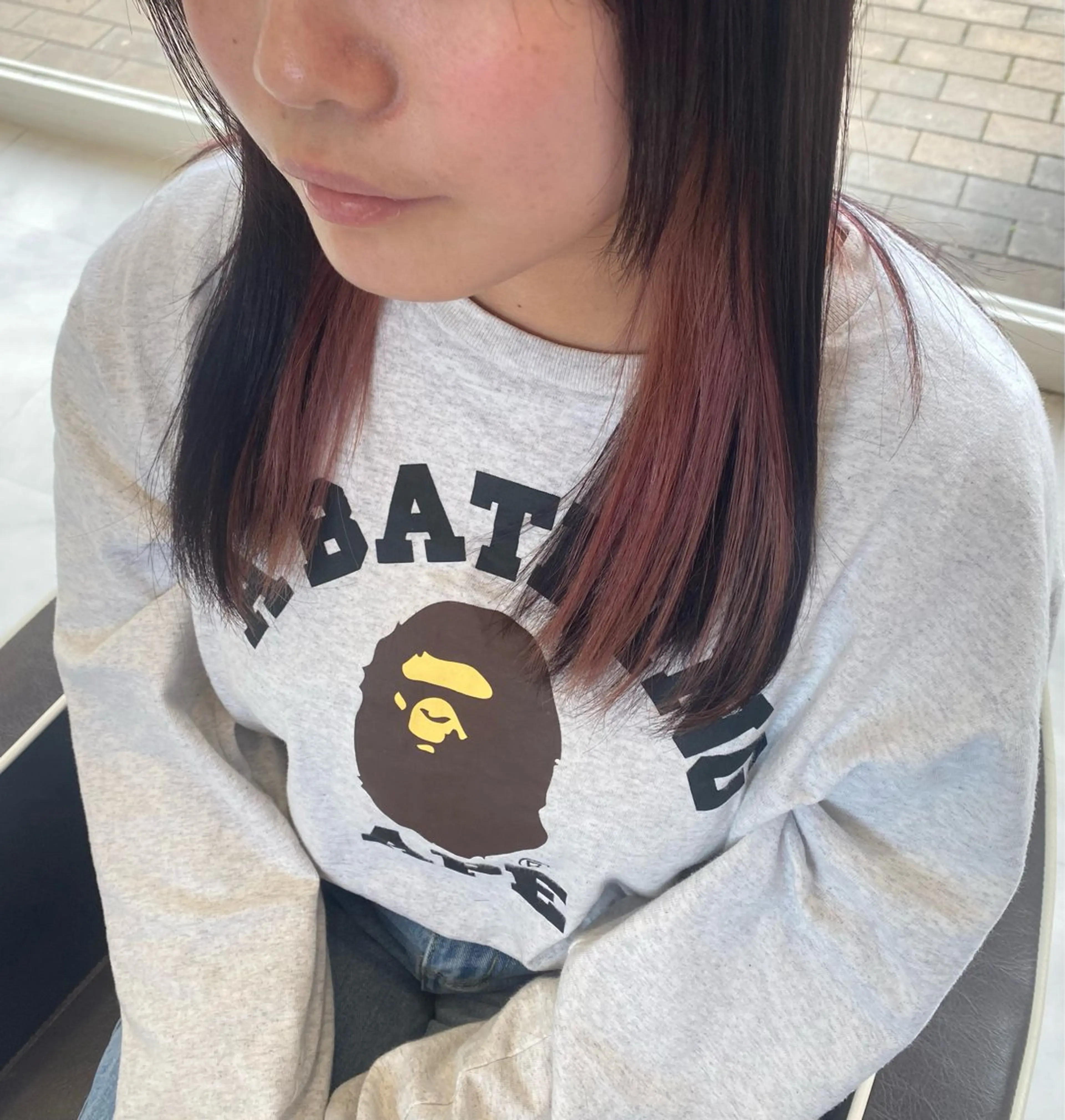 セミロング カラー ALLY/ あゆみのヘアスタイル