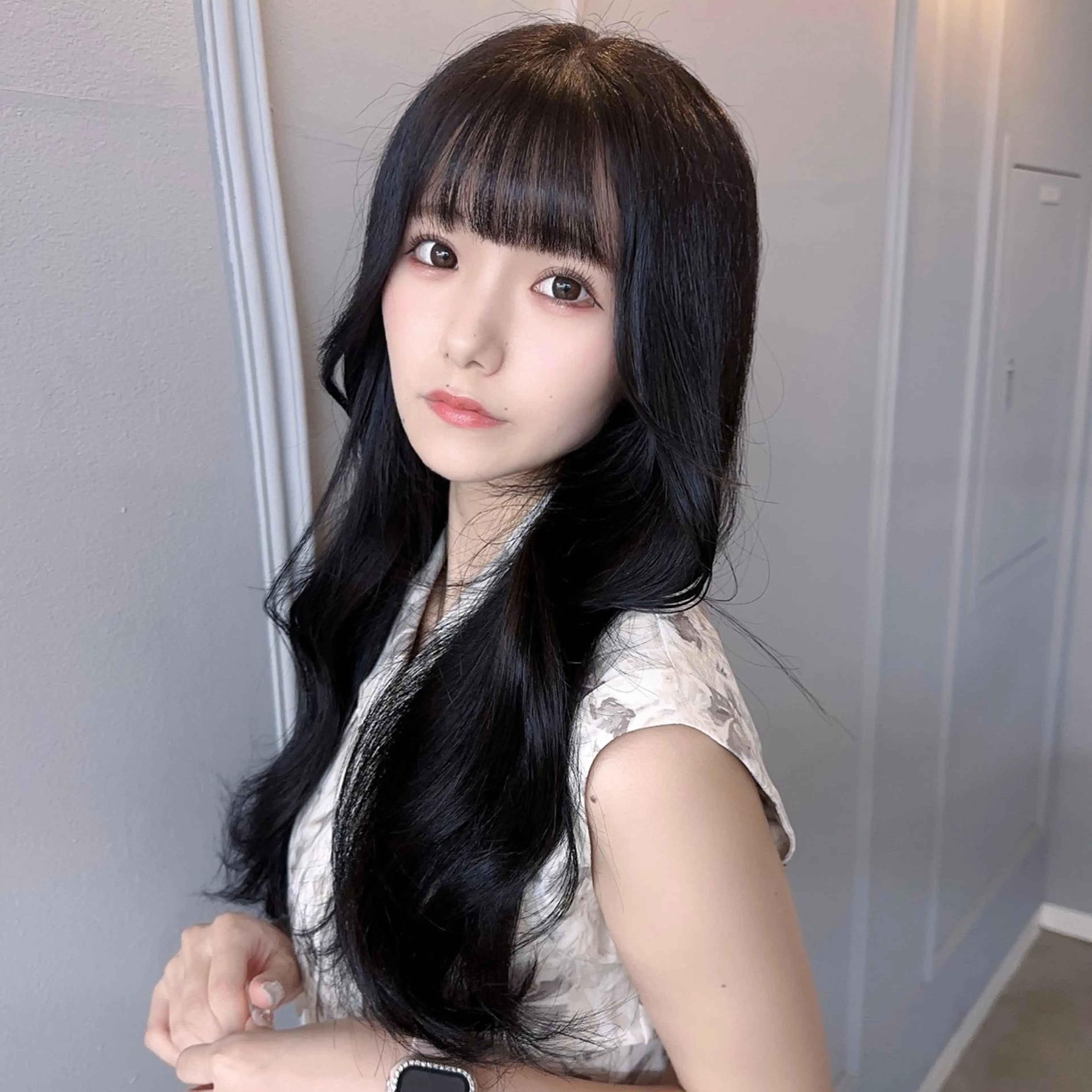 ロング カラー ✨️美髪矯正×似合わ せ艶カラー✨藤田透のヘアスタイル