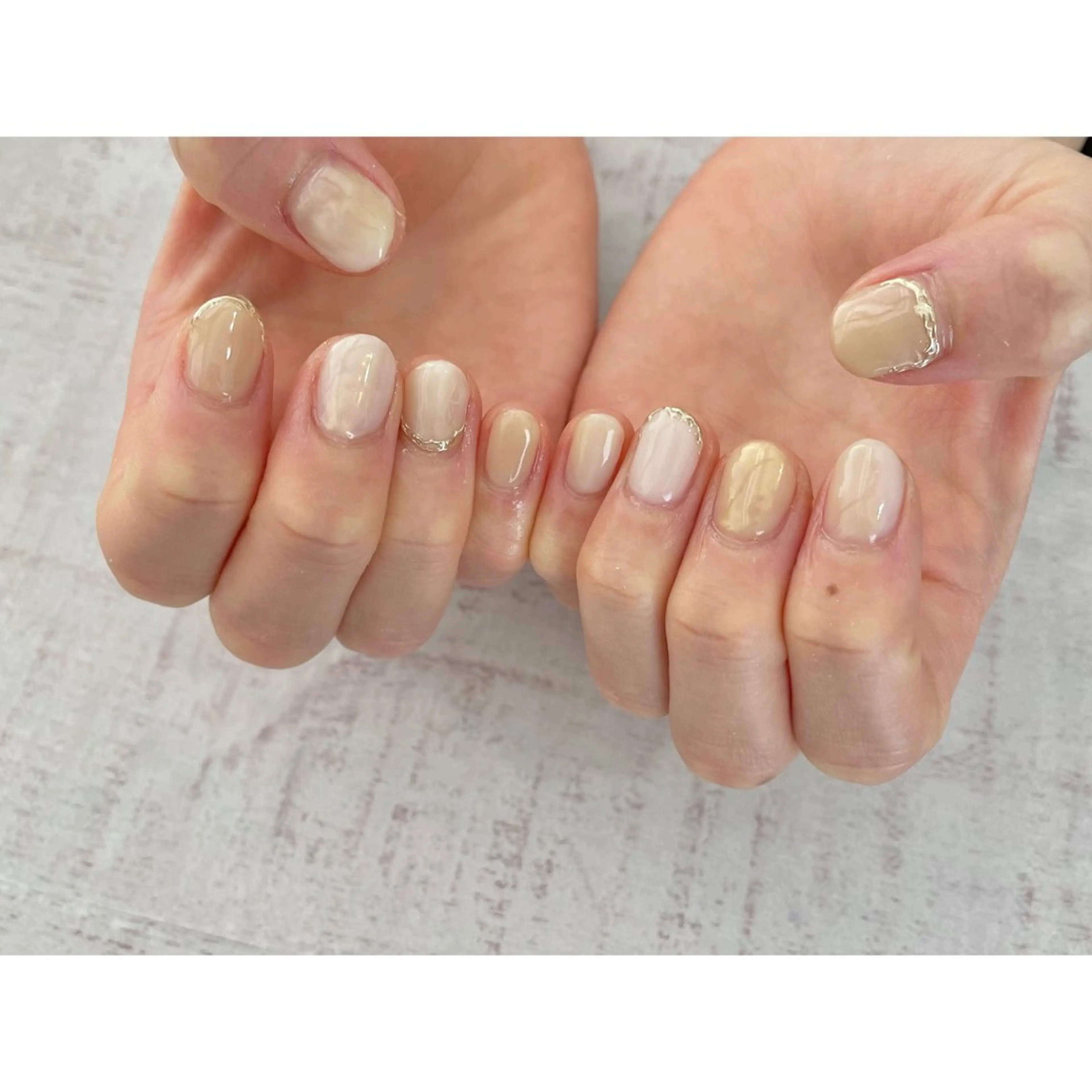 ネイル 𖡼 yumenoのネイルデザイン