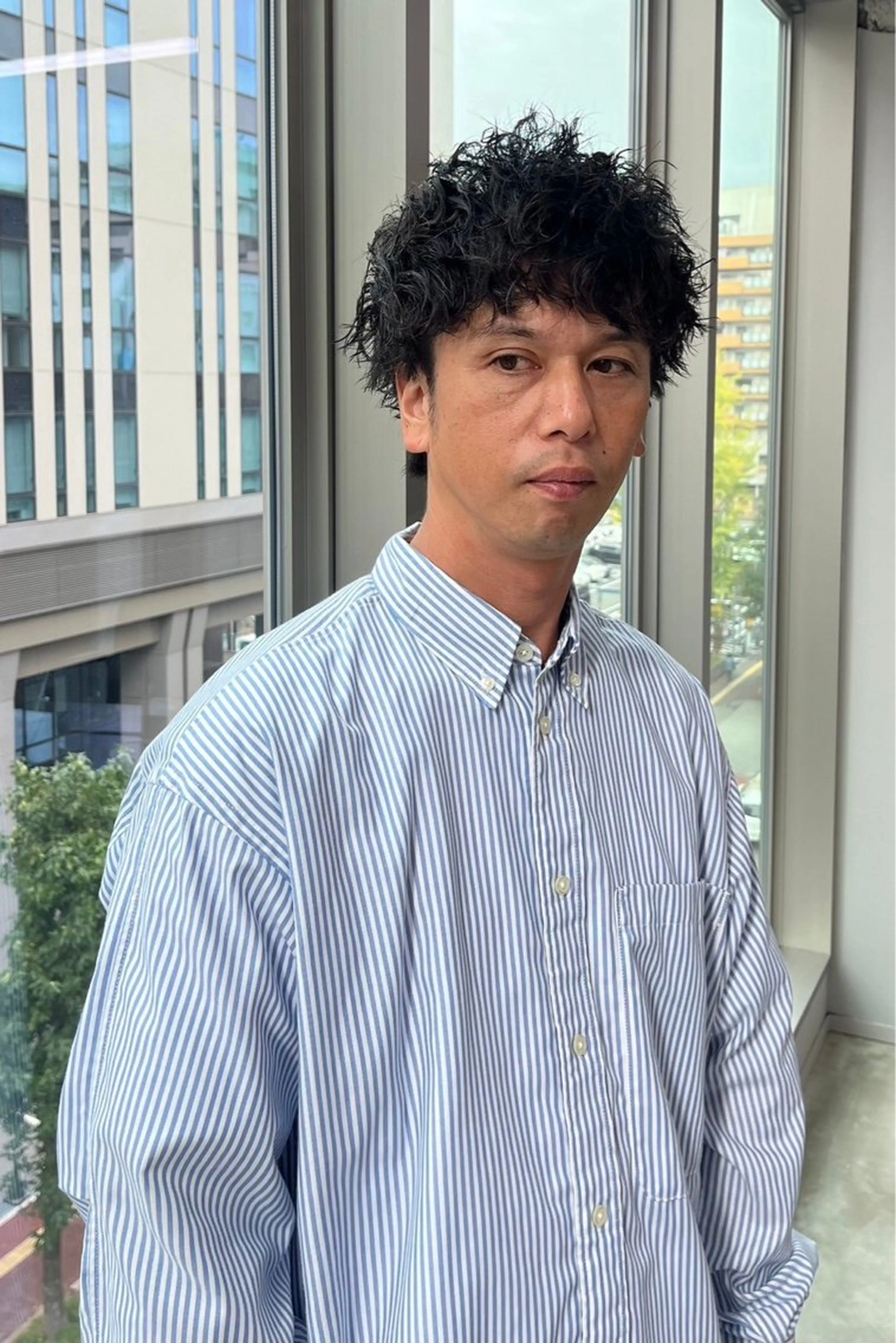 ショート パーマ メンズ マッシュ メンズパーマ ショートヘア 坂本響 メンズカット/パーマのヘアスタイル