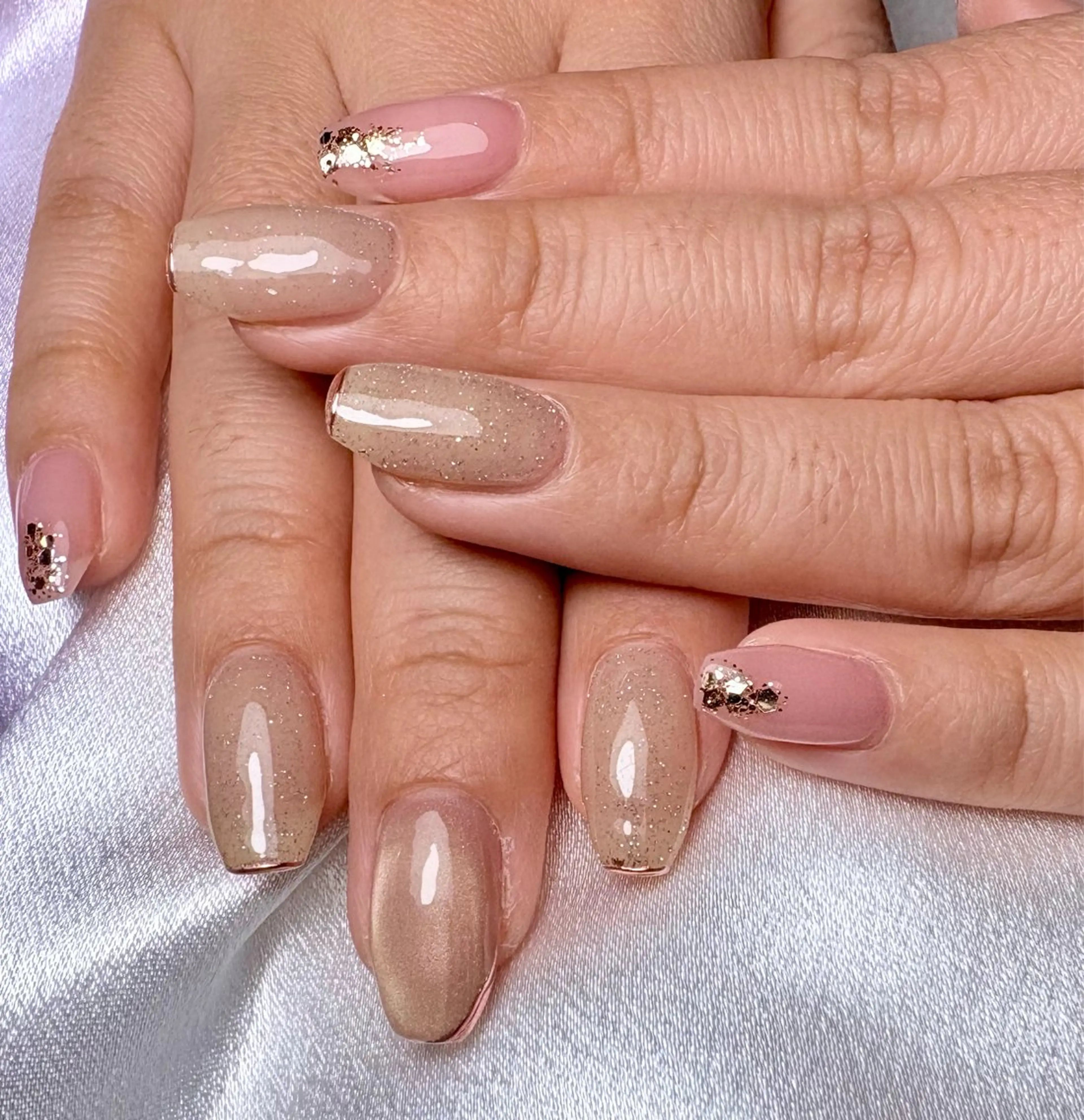 ネイル ハンドネイル 山科駅徒歩3分❣️ 代表　紗恵子のネイルデザイン