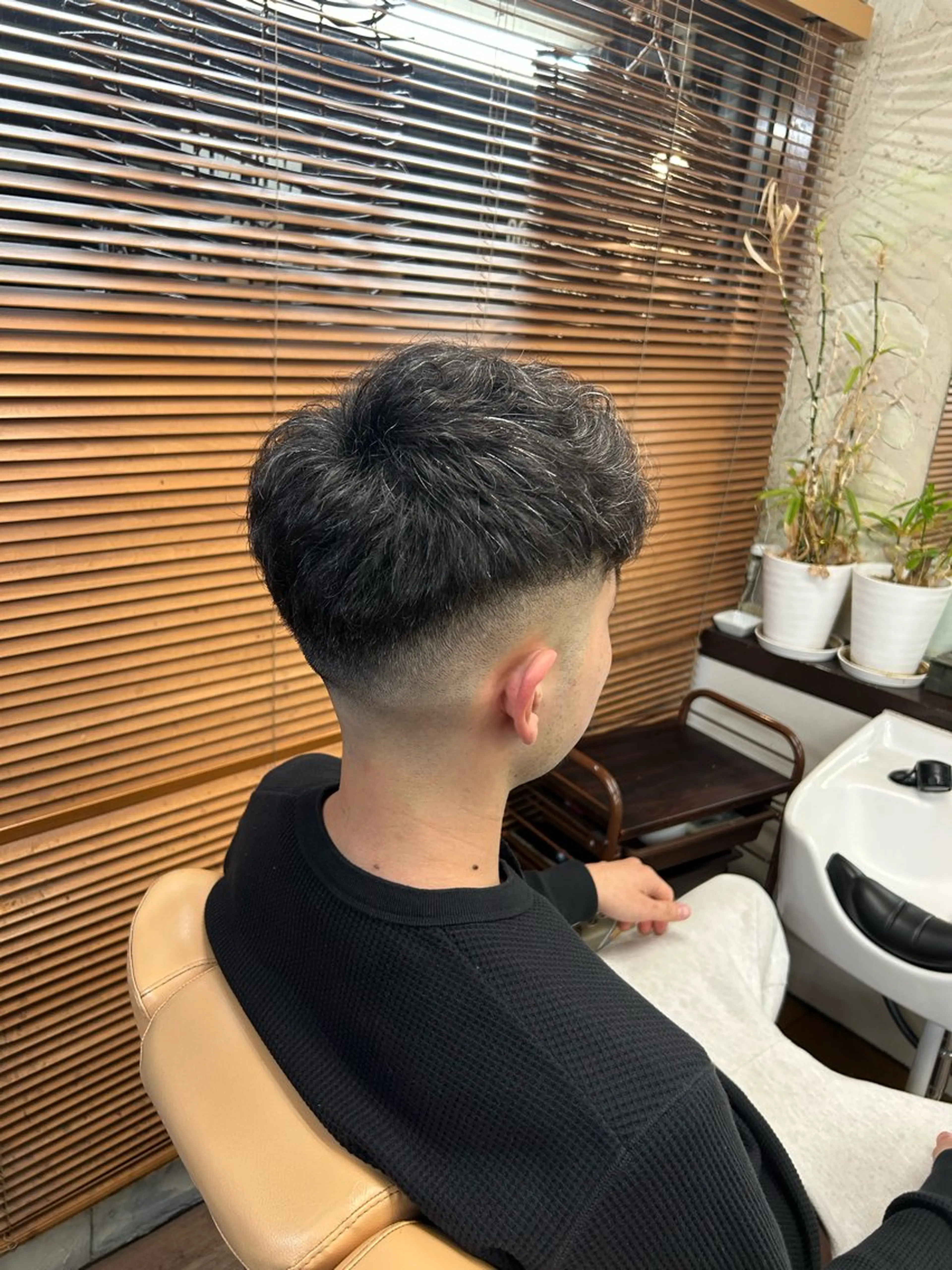 ショート メンズ フェードカット スキンフェード 新宿メンズカット✂︎ 能戸蒼生💈のヘアスタイル