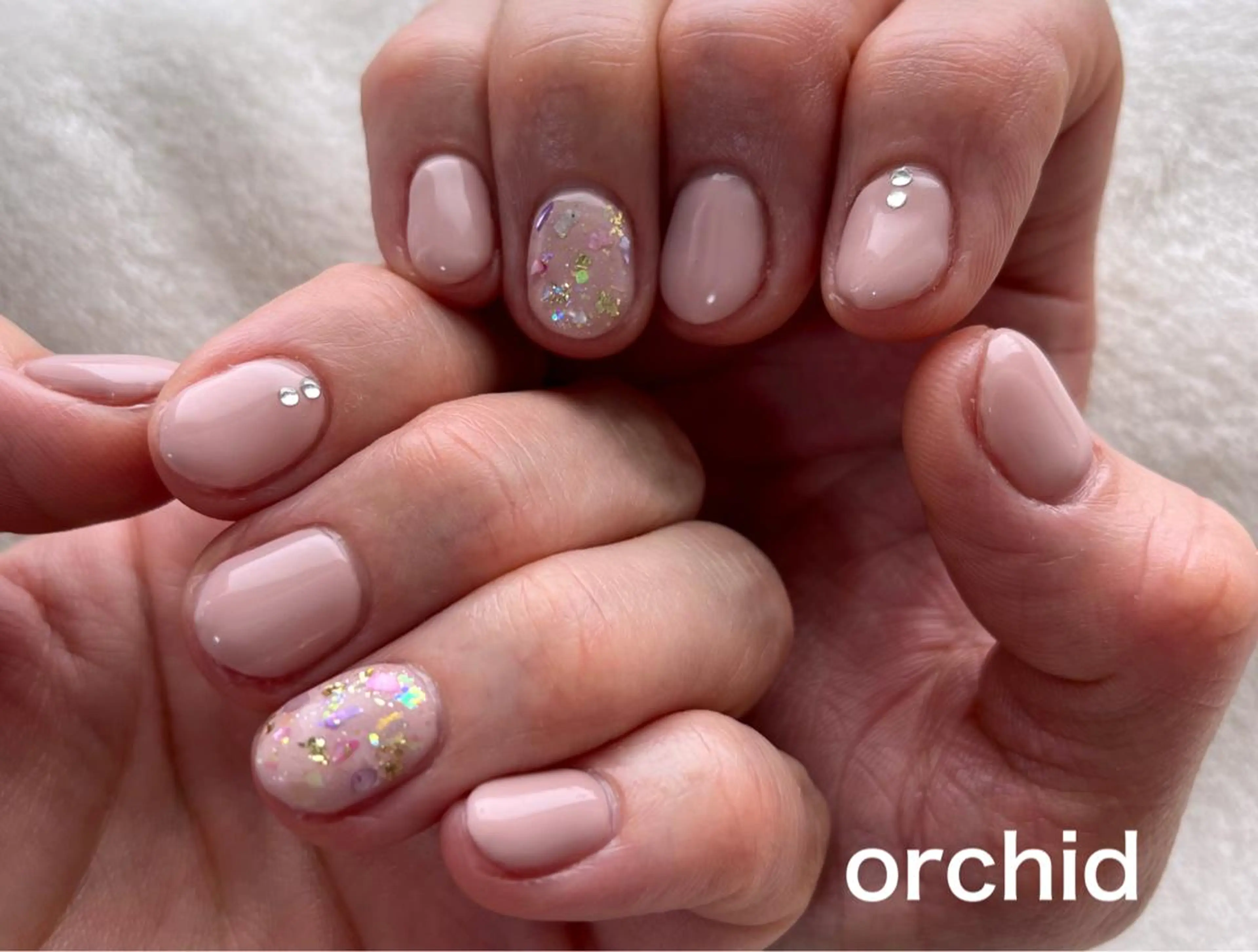 orchid ♡オーキッドのネイルデザイン