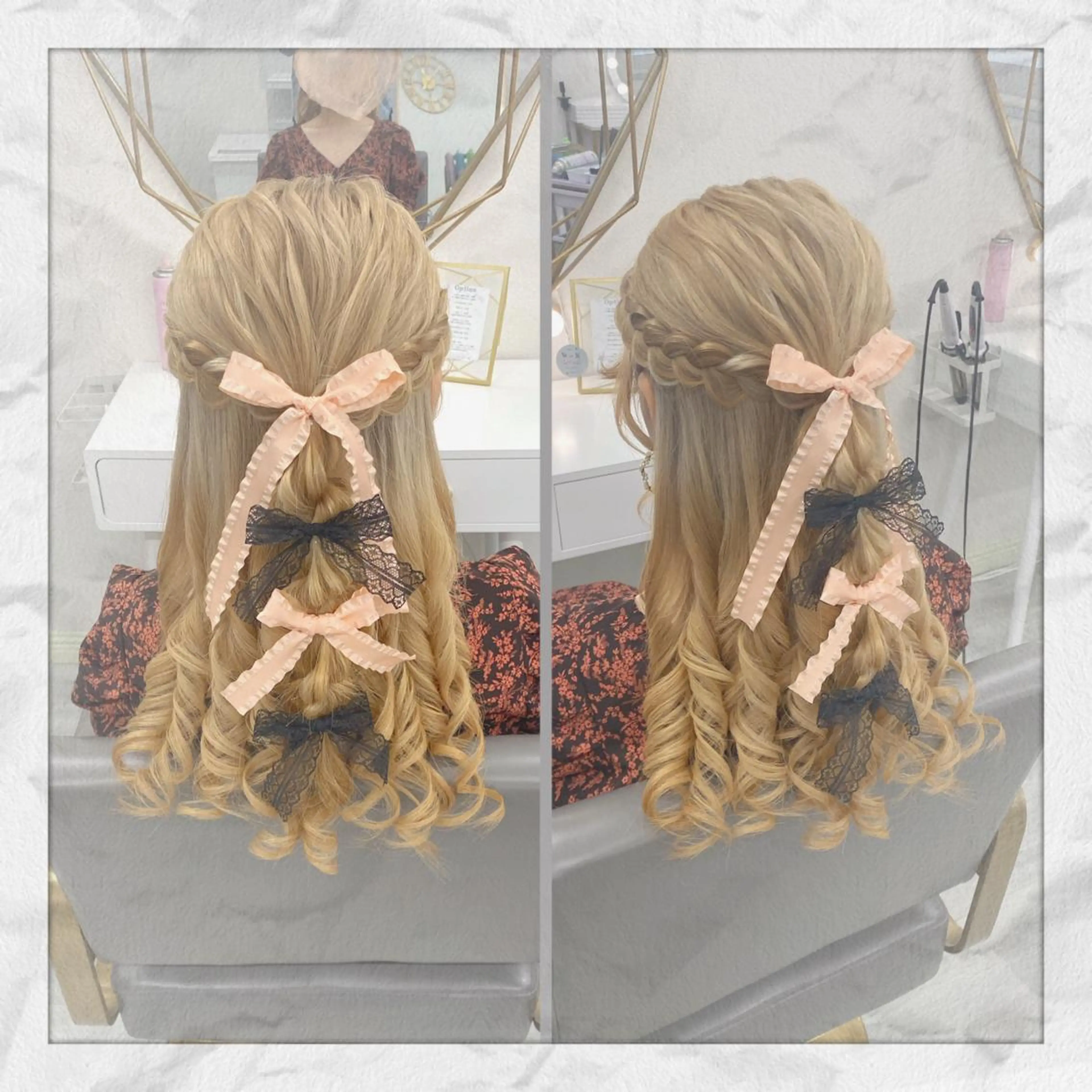 ロング ヘアアレンジ ヘアセット ヘアセット/着付け 𓇼 松本 夏美𓇼のヘアスタイル