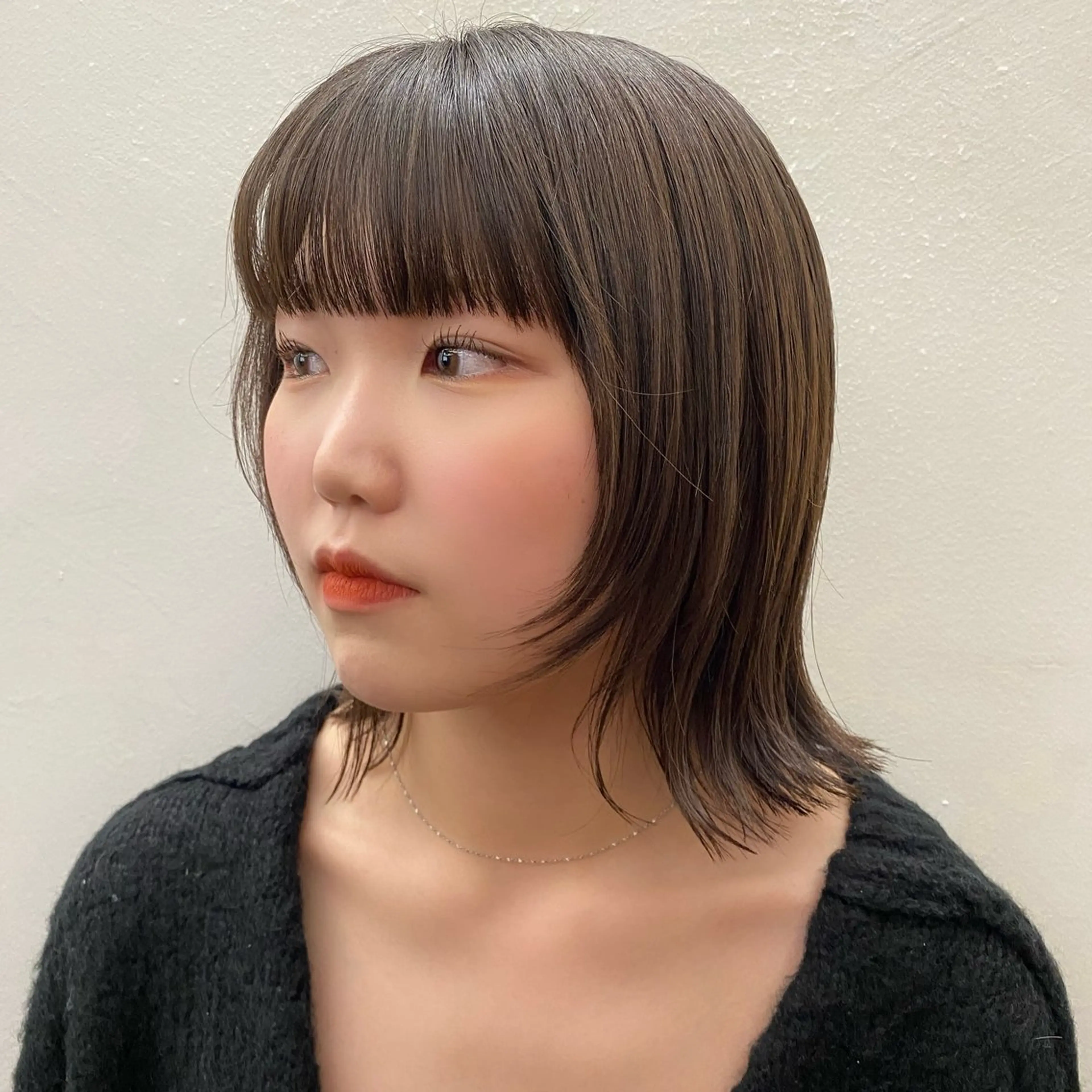 ミディアム カラー Paddle所属・似合わせレイヤー/ レイヤーパーマ/高倉のヘアスタイル