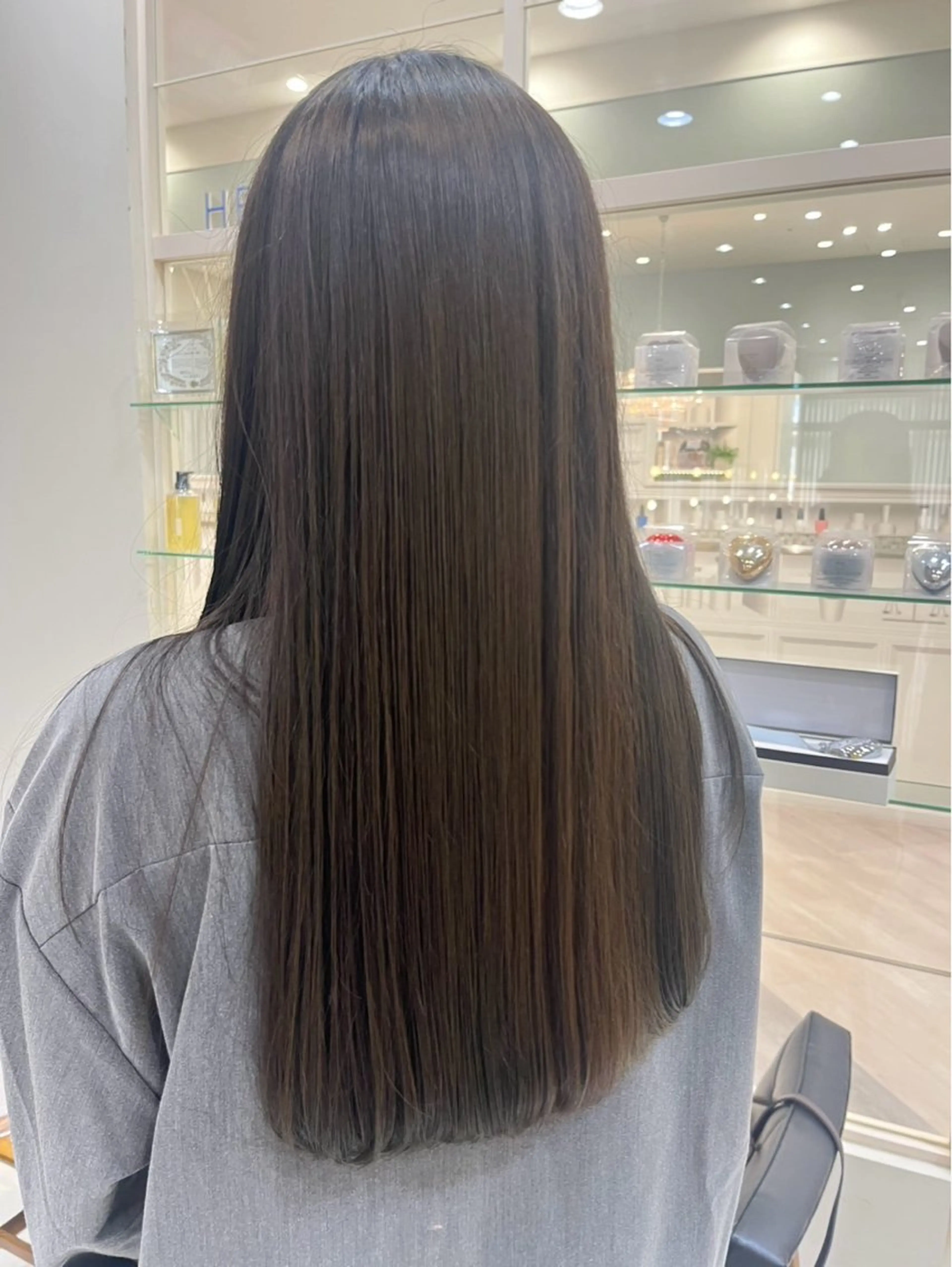 ロング カラー ヘアアレンジ 裾カラー/Aya🥀のヘアスタイル