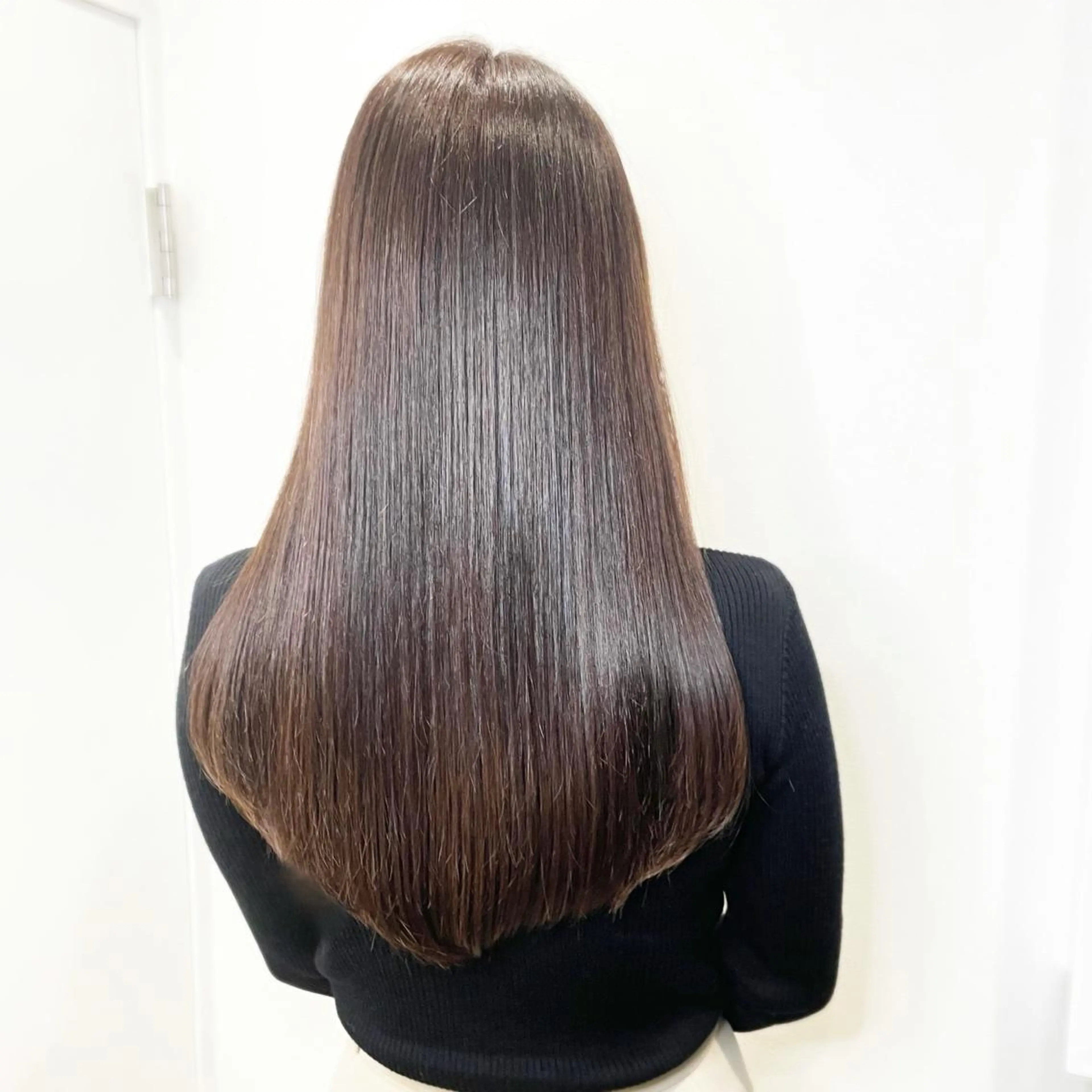 セミロング カラー ブラウンカラー ナチュラルブラウン トリートメント 🦋韓国系指名No1 店長/圓山 祐也🦋のヘアスタイル