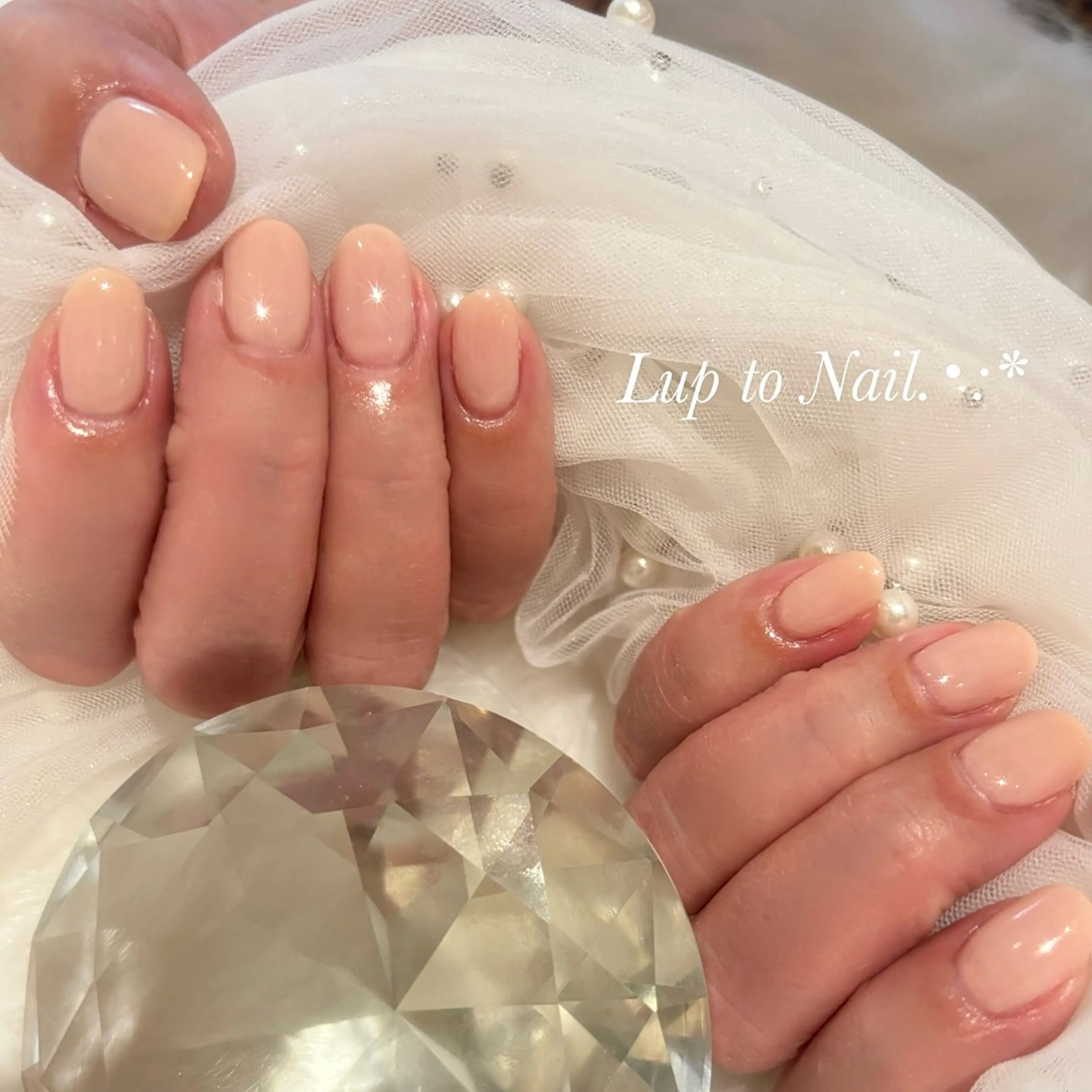 ネイル 春ネイル ハンドネイル Lupto　Nail 【リップトゥネイル】のネイルデザイン