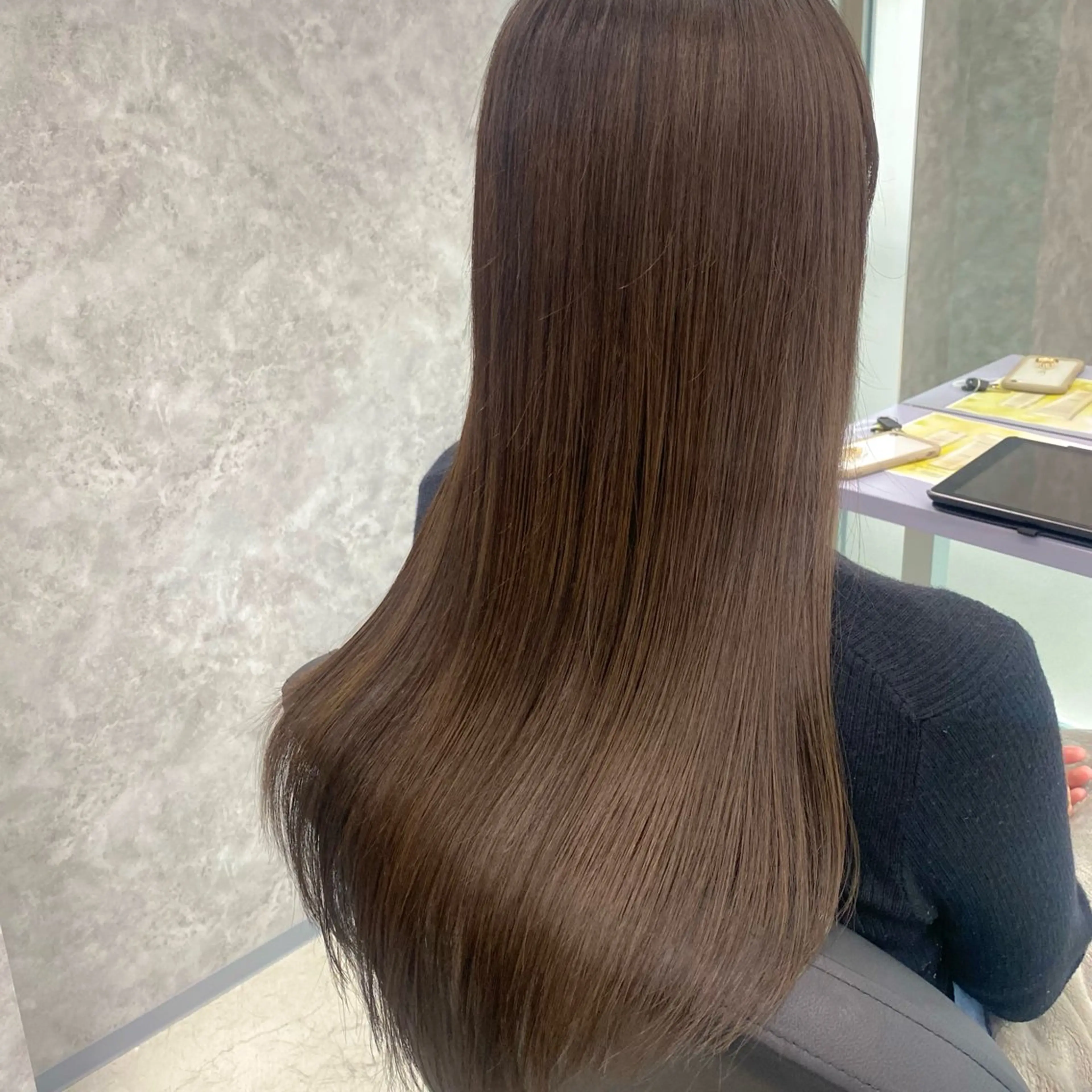 ロング カラー カット ヘアカラー トリートメント Forest. kanako🕊️のヘアスタイル