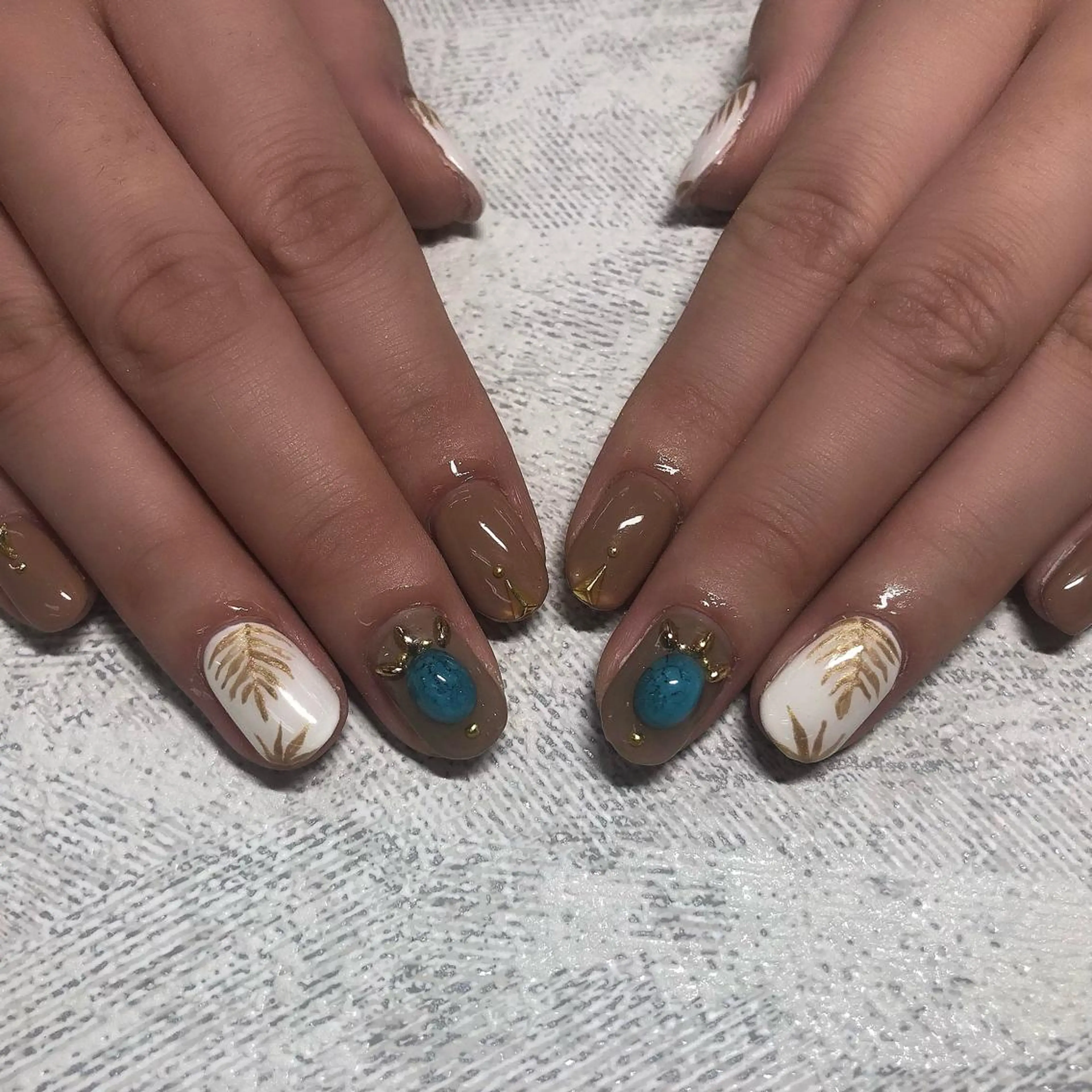 ネイル カジュアル 持ち込み ハンドネイル 【Yappy🌈】 💖P-tanaのネイルデザイン