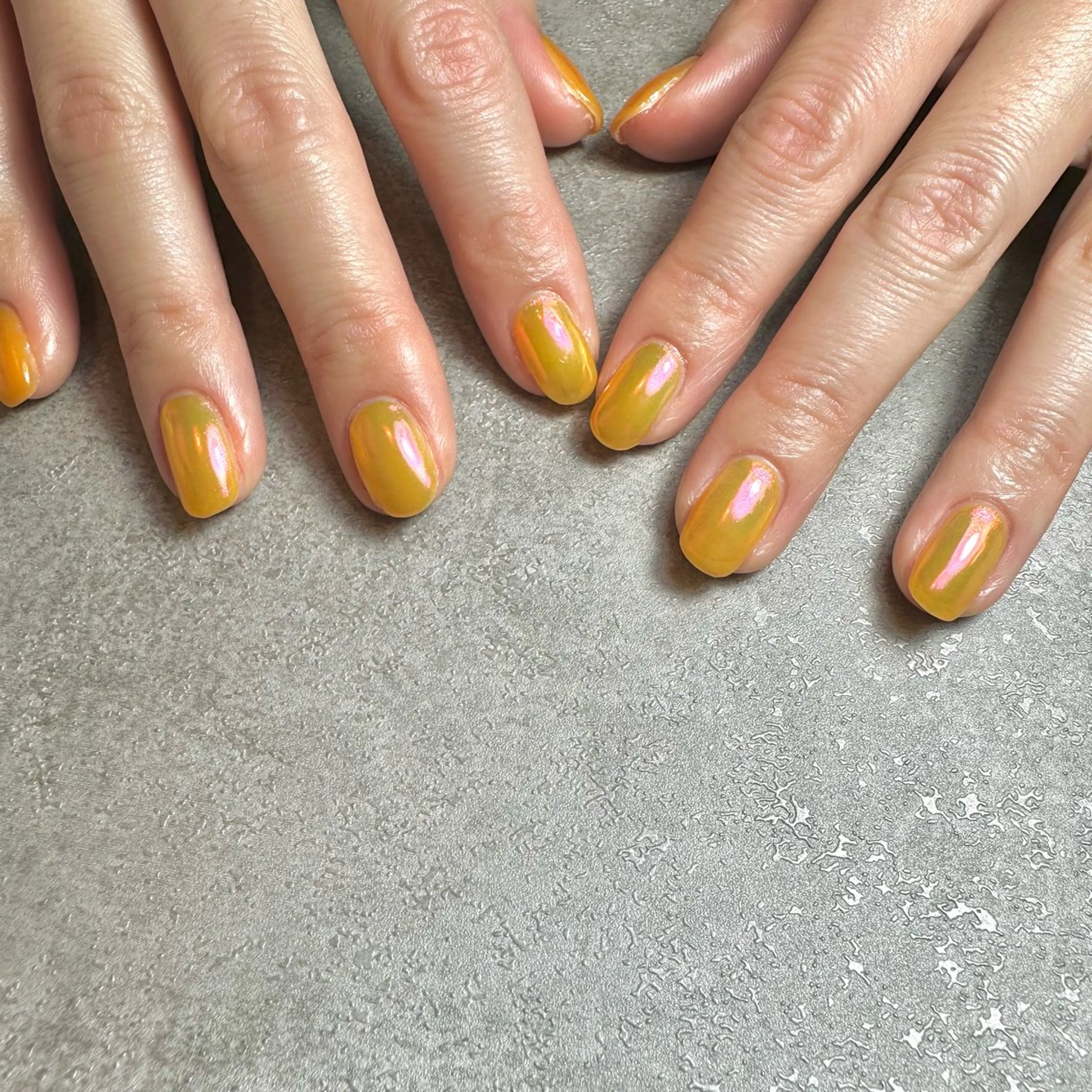 ネイル オーロラネイル ハンドネイル フットネイル GéRanium Harukaのネイルデザイン