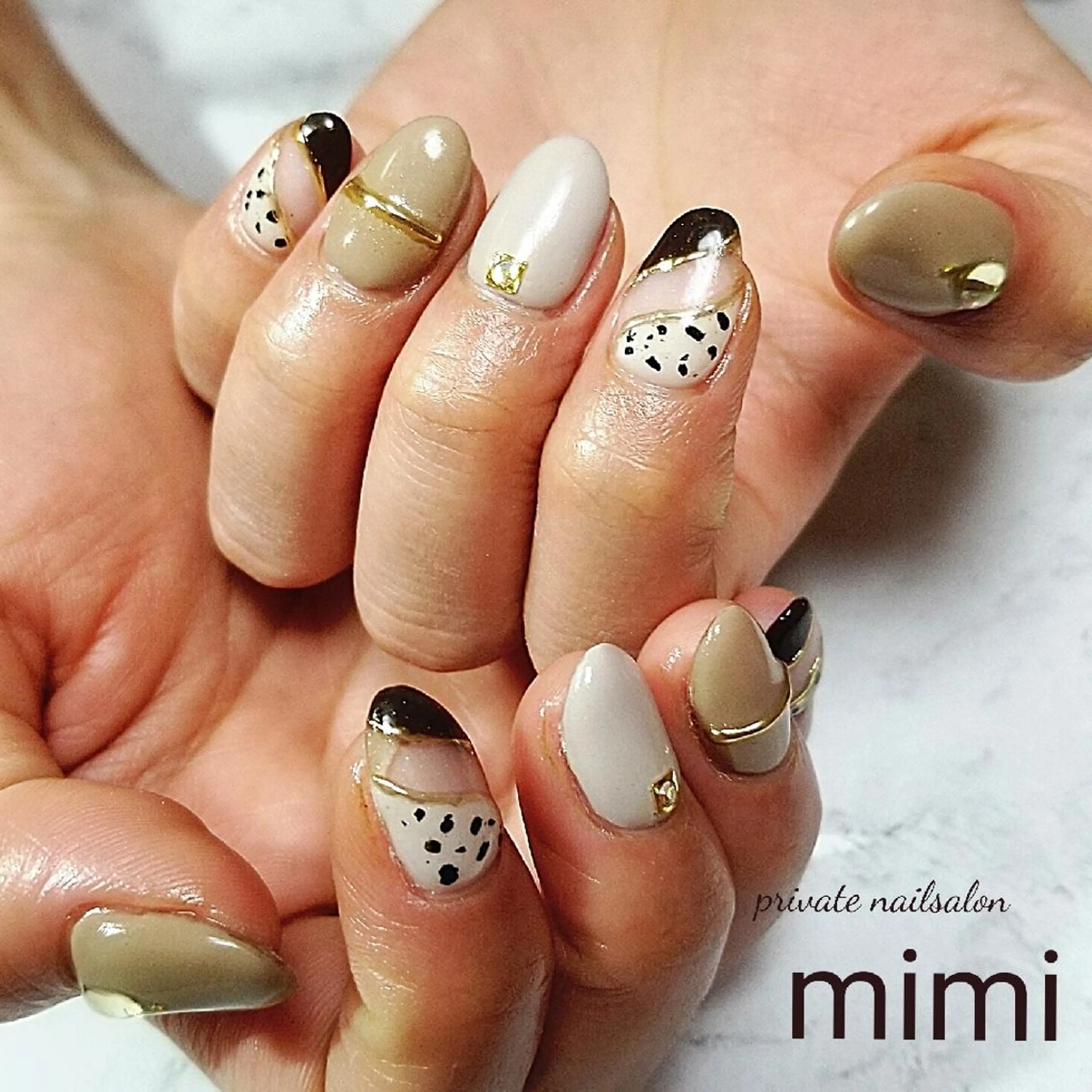 ネイル 博多ネイル ｍｉｍｉのネイルデザイン