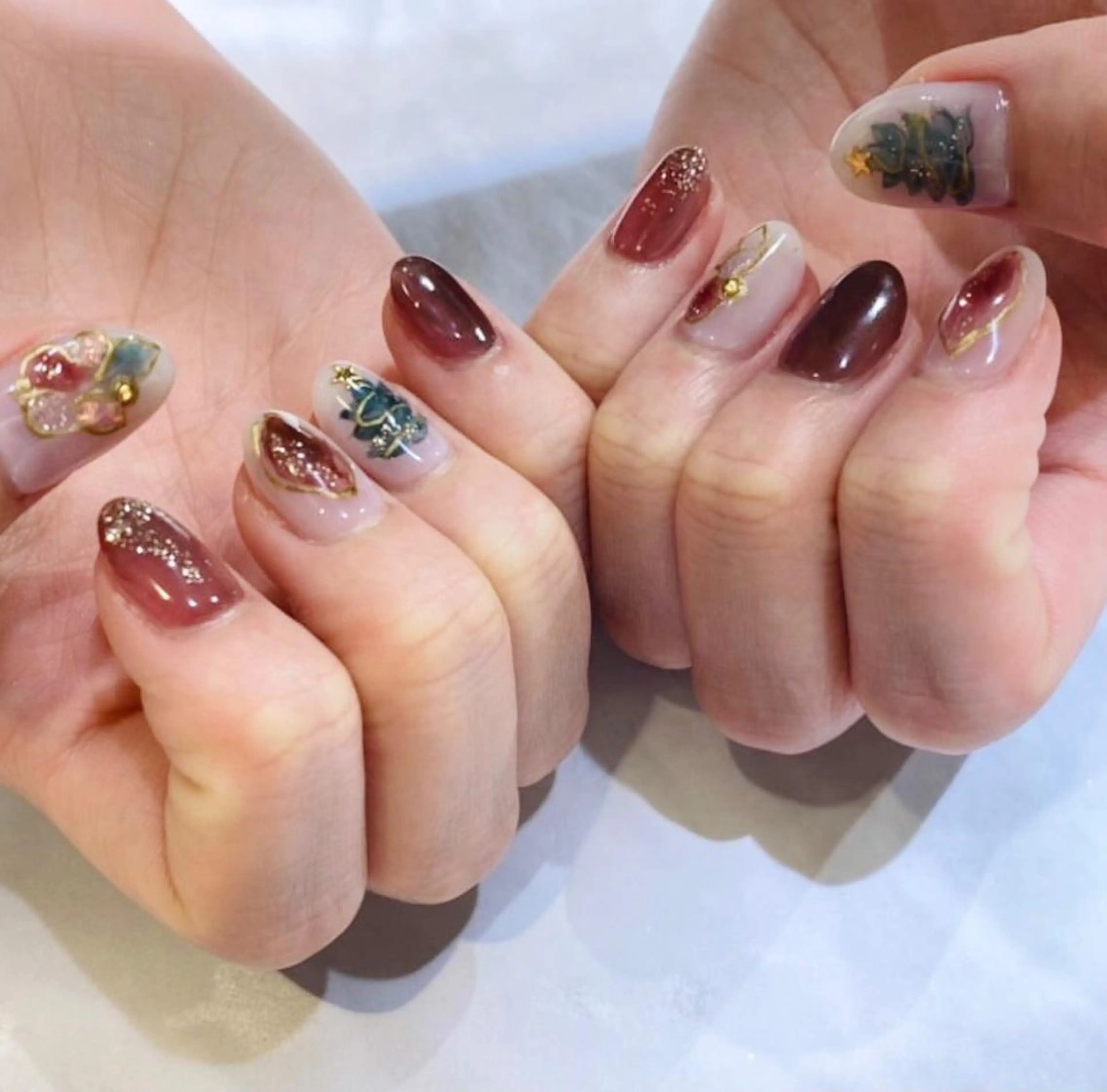 ネイル 舞田 苑香のネイルデザイン