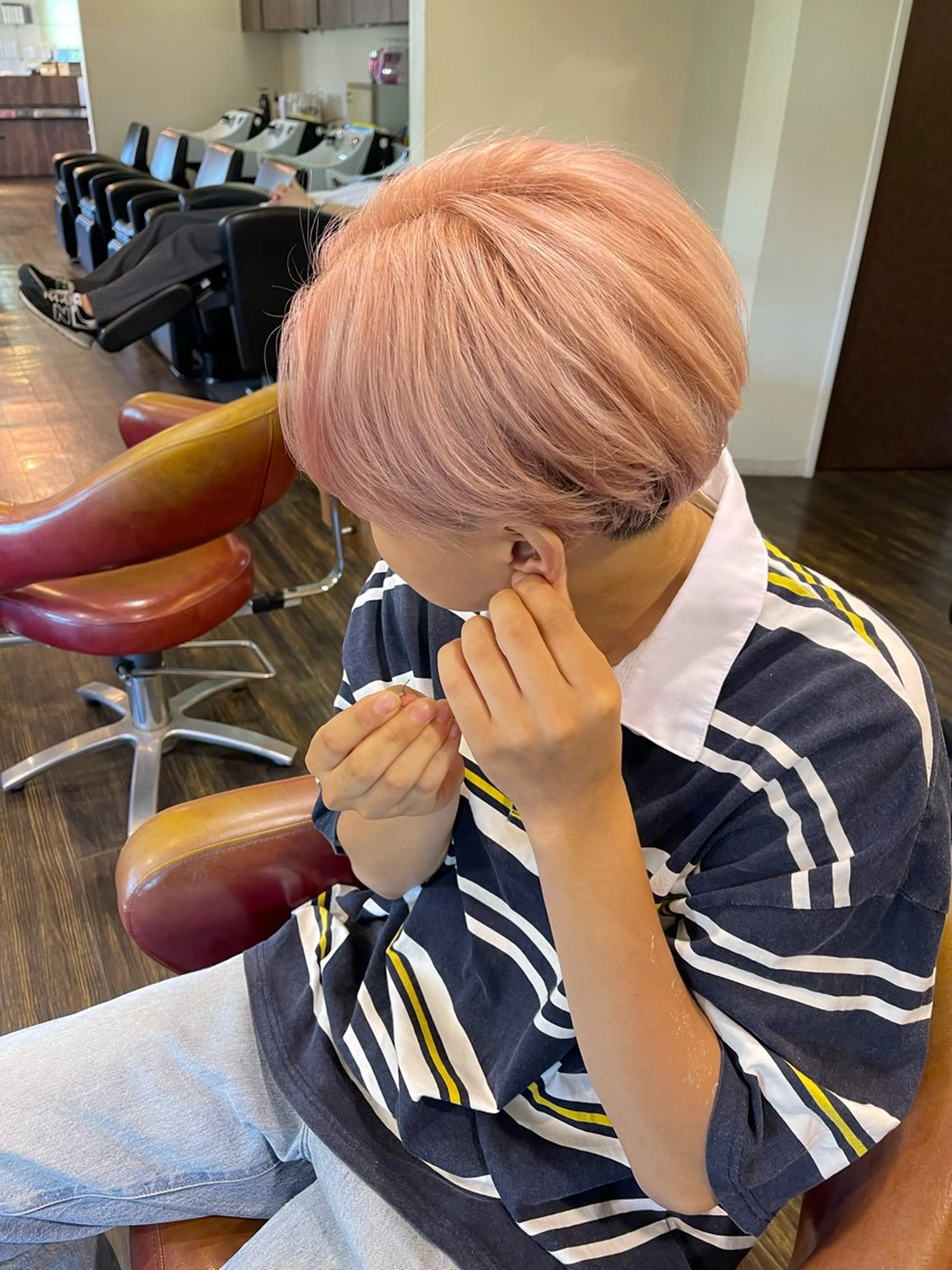 ショート カラー メンズ カット ヘアカラー メンズスタイル /メンズパーマ/須藤のヘアスタイル