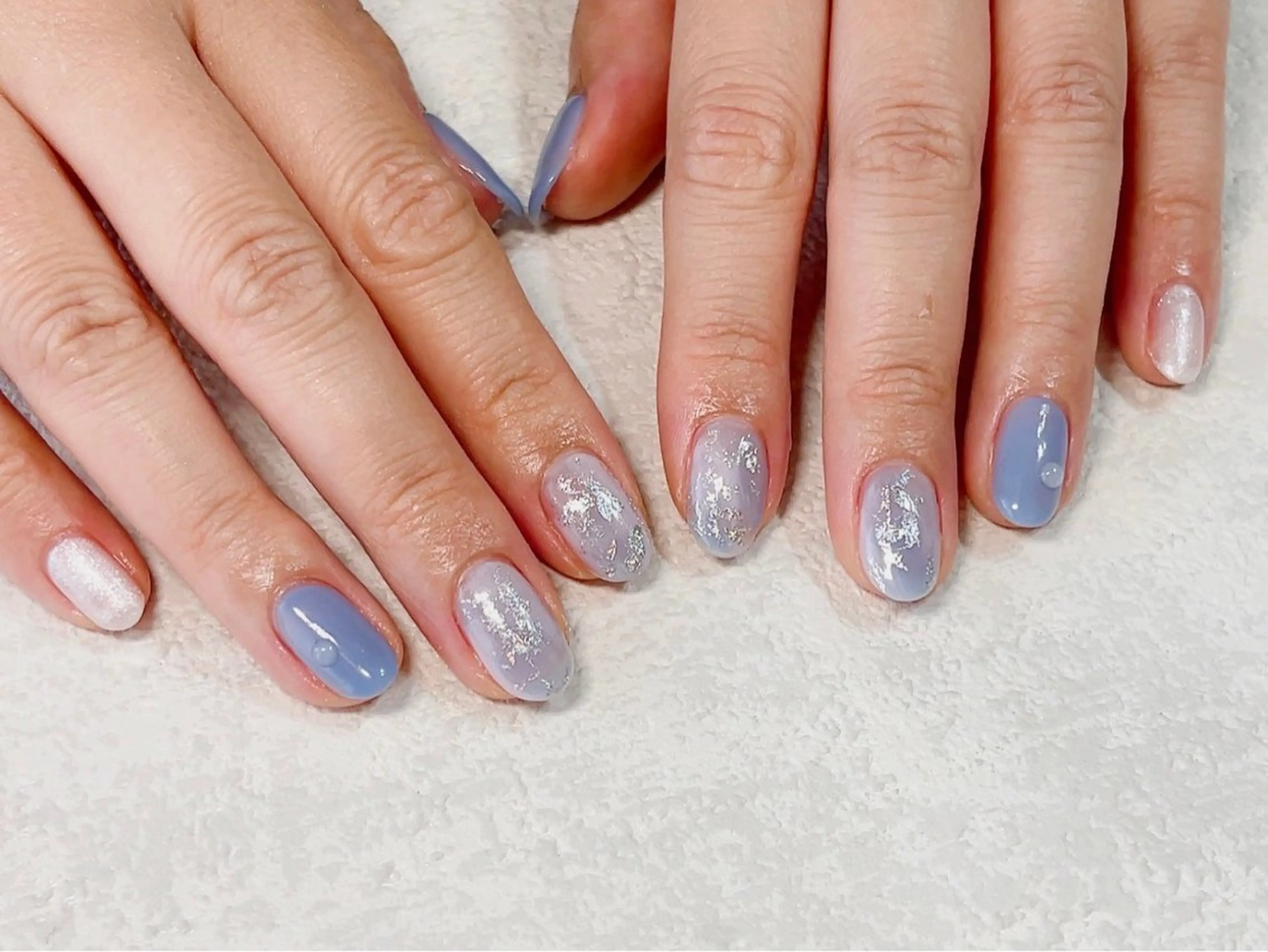 ネイル ジェルネイル メンズネイル パラジェル シンプルネイル ワンホンネイル kiki nail たまプラーザのネイルデザイン