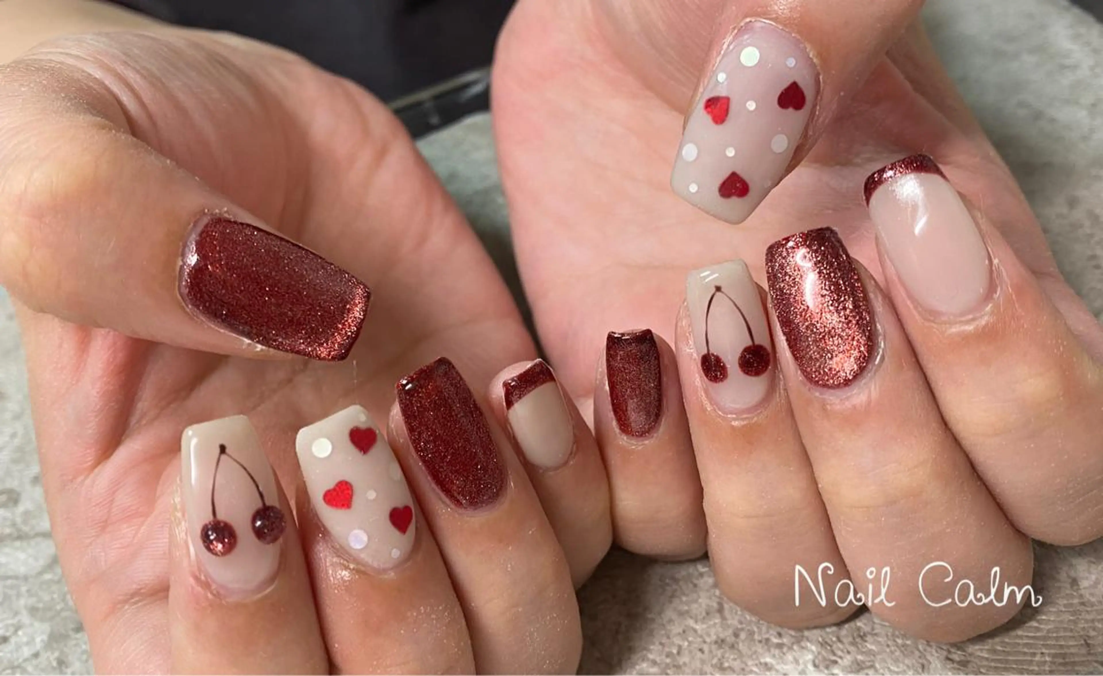 ネイル アートネイル ハンドネイル Nail Calm所属・プライベートサロン Calmのネイルデザイン