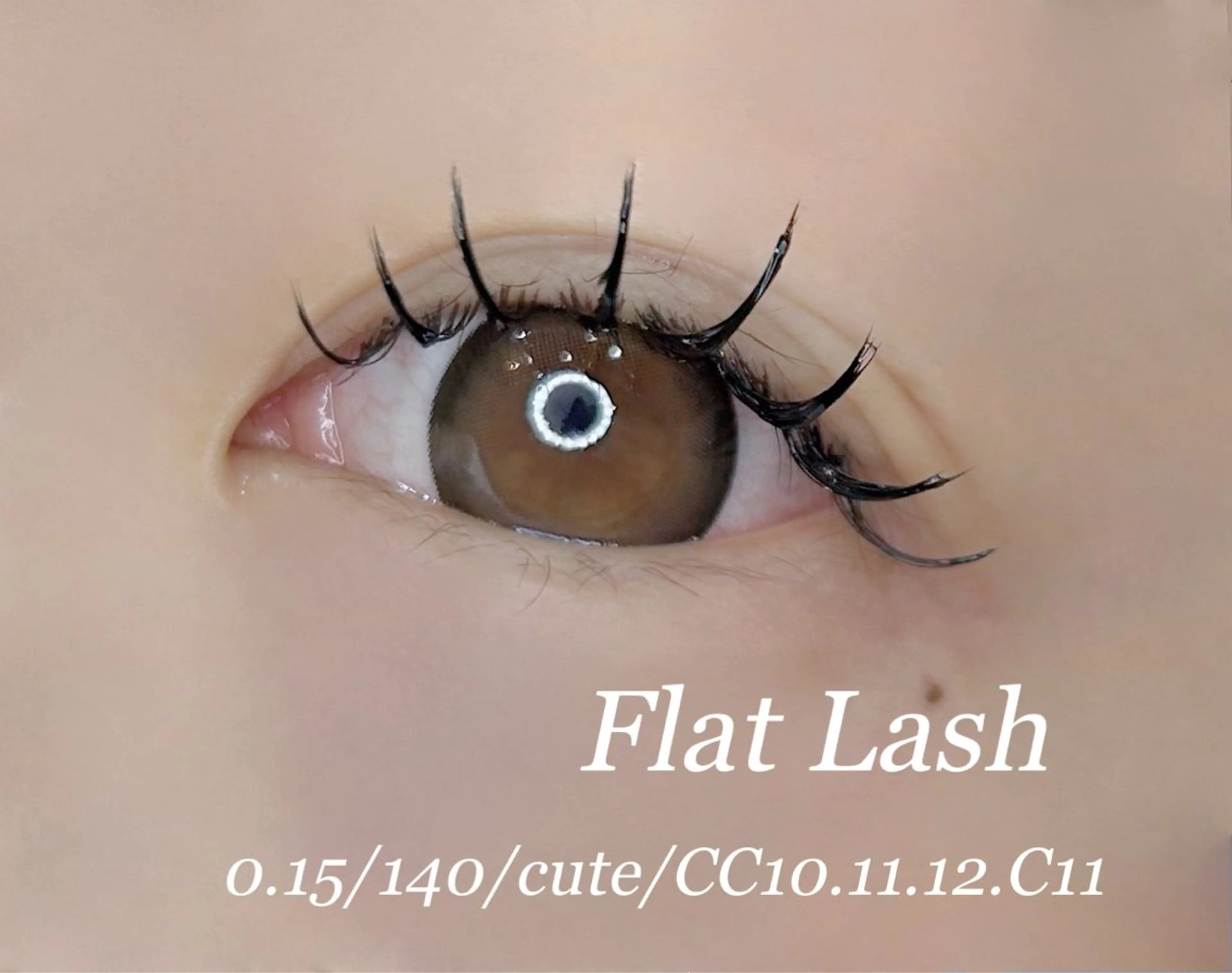 マツエク・マツパ フラットラッシュ eye mor. 村田のマツエク・マツパデザイン