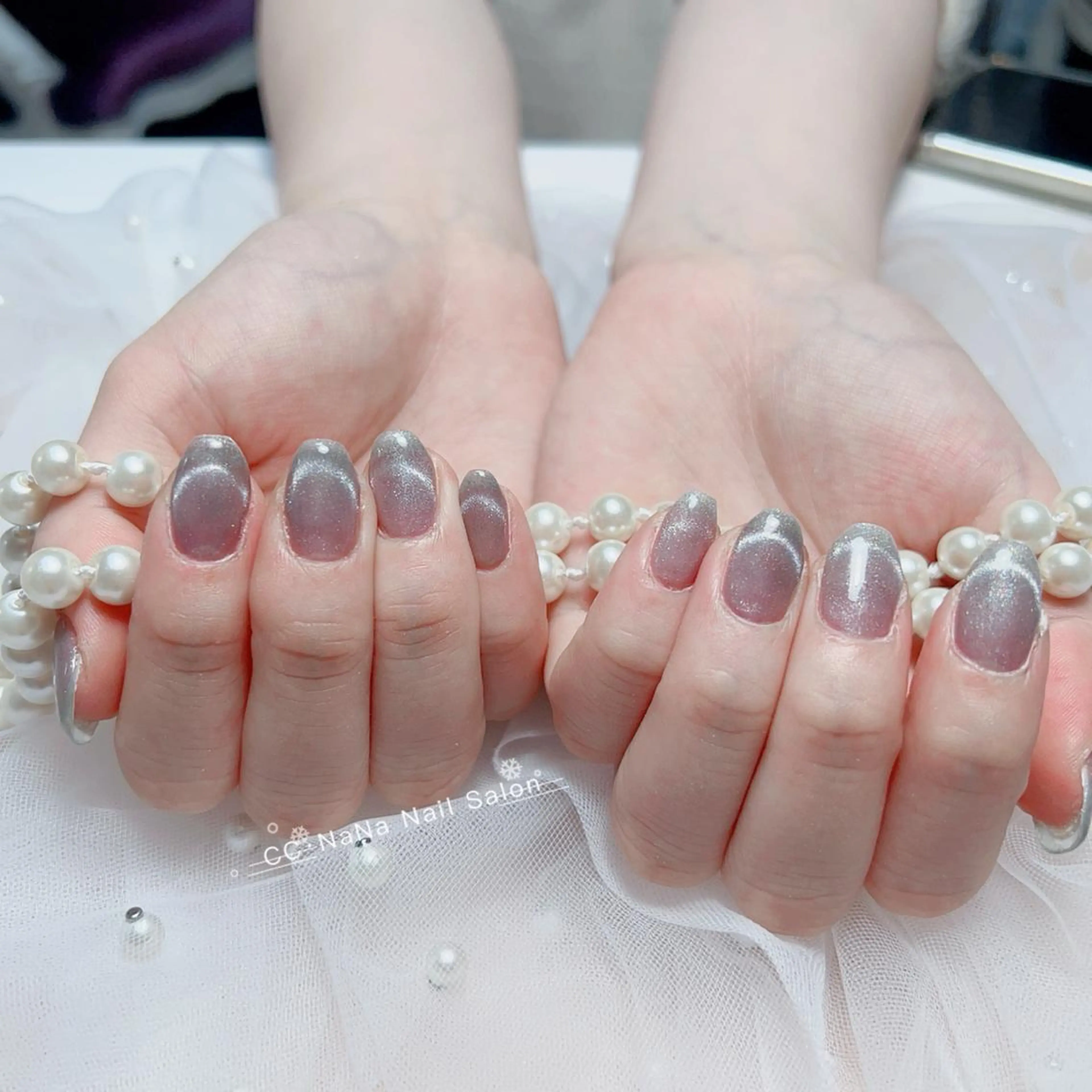 ネイル アートネイル チークネイル クリアネイル フラッシュネイル フレンチネイル ハンドネイル 💎CC・NaNa 韓国風ネイル🌙Cのネイルデザイン