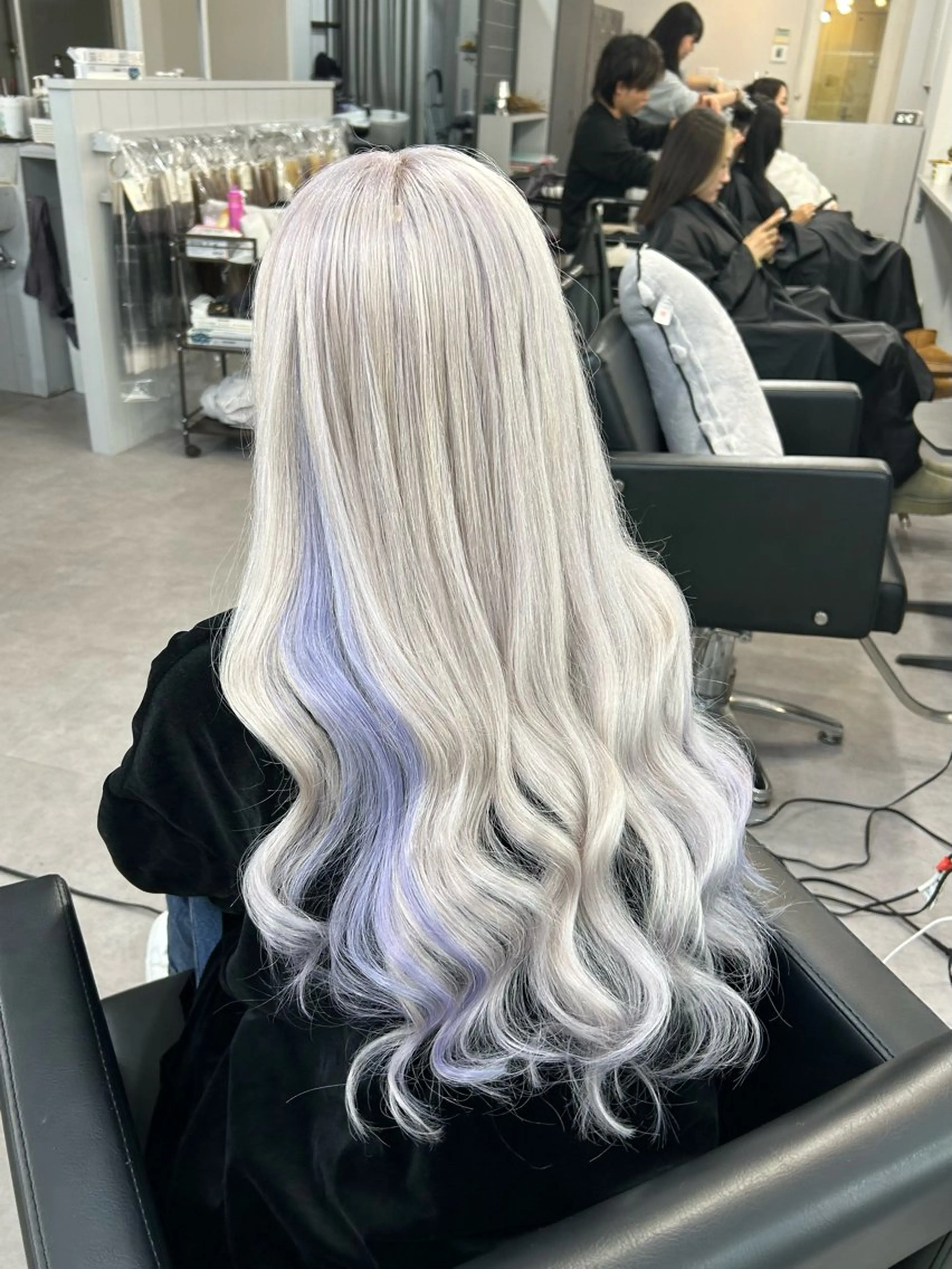 ロング カラー エクステ Cielro【 シェイロ 】所属・Cielro/ダブル カラー/西田咲希のヘアスタイル