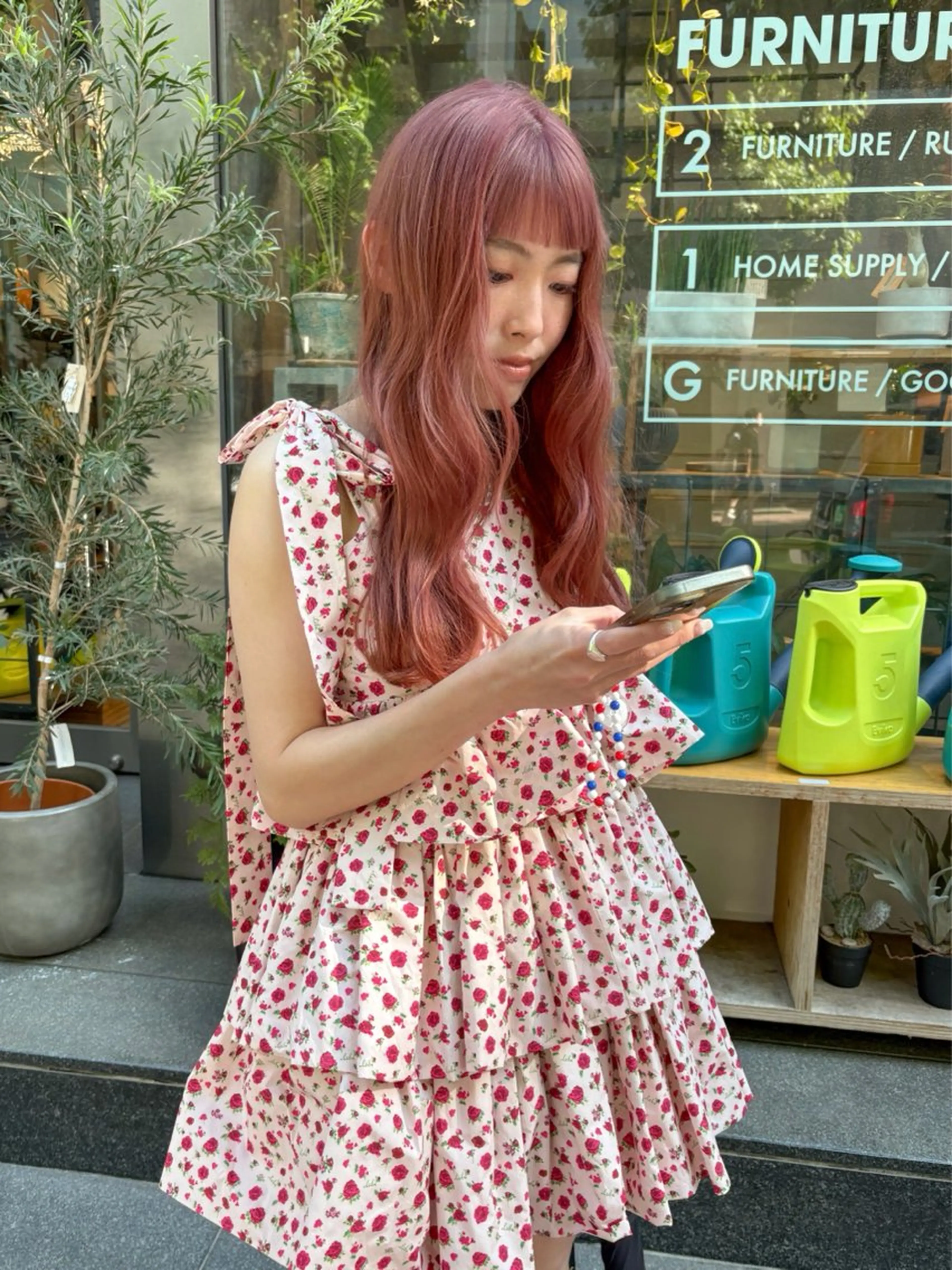 全体ブリーチ + カラー + カット + 2stepトリートメント + コテ巻き👒の写真