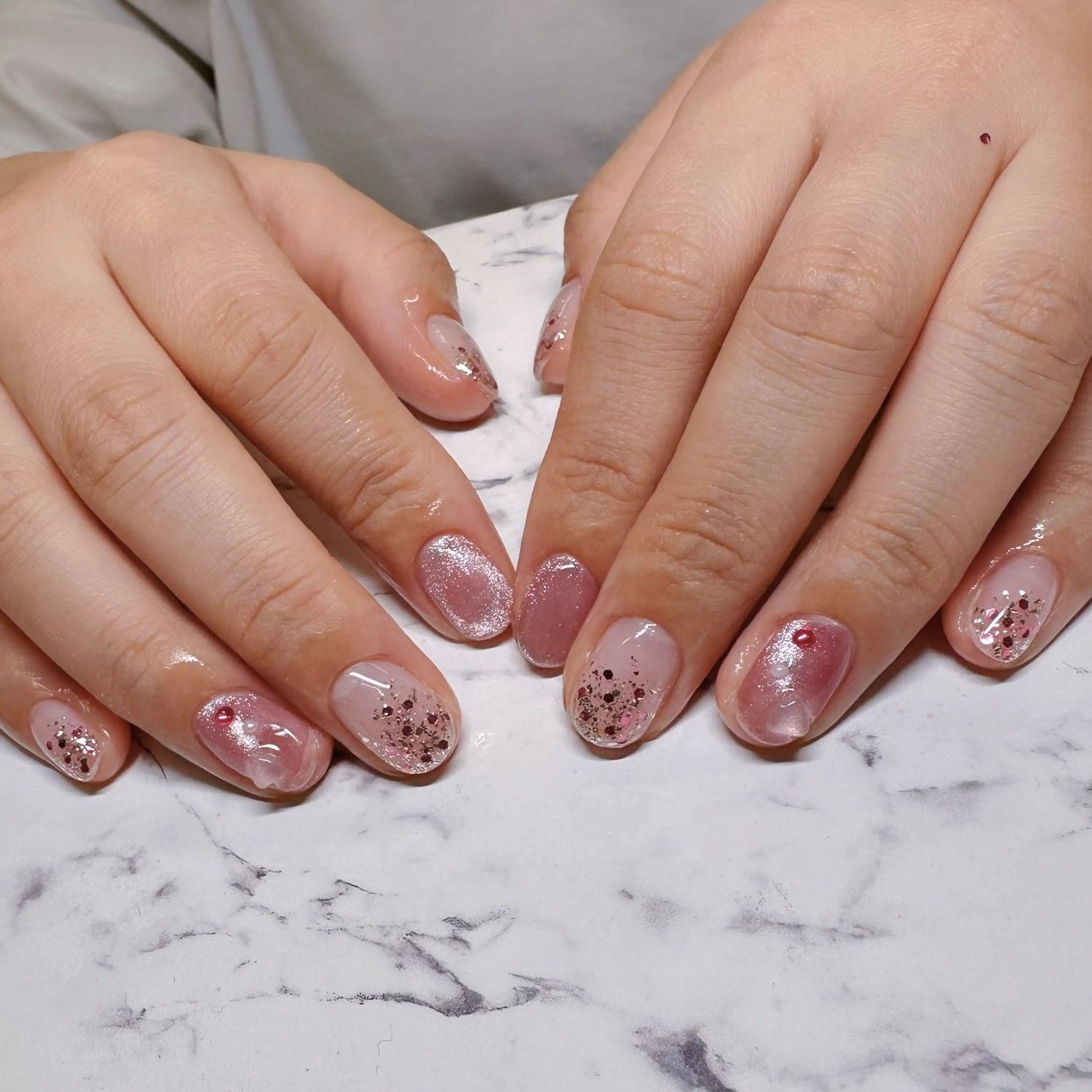 ネイル ハンドネイル I_p4ce所属・I_p4ce 🍊あい🍊のネイルデザイン