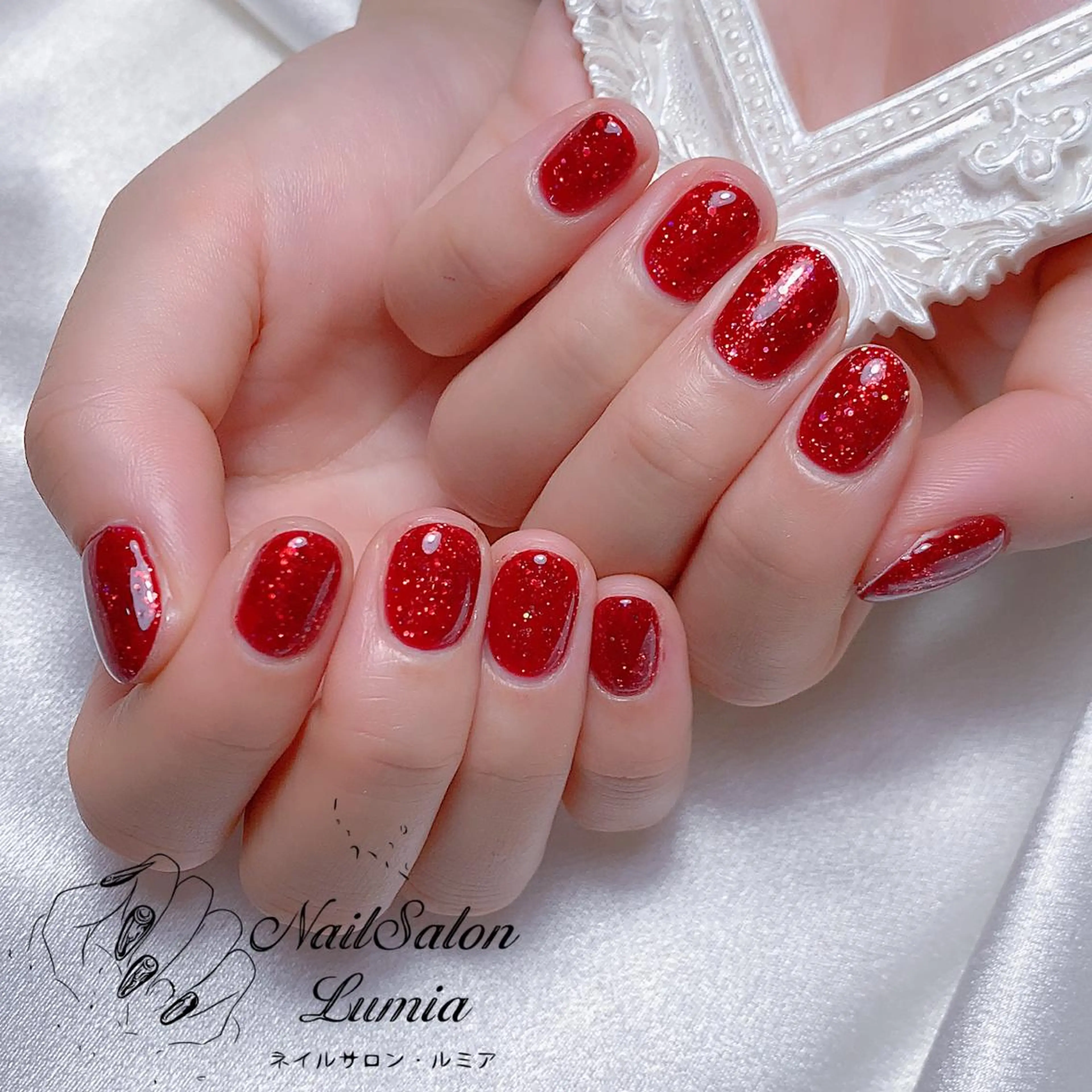 ネイル ハンドネイル ネイルサロン ルミア Lumia 店長のネイルデザイン