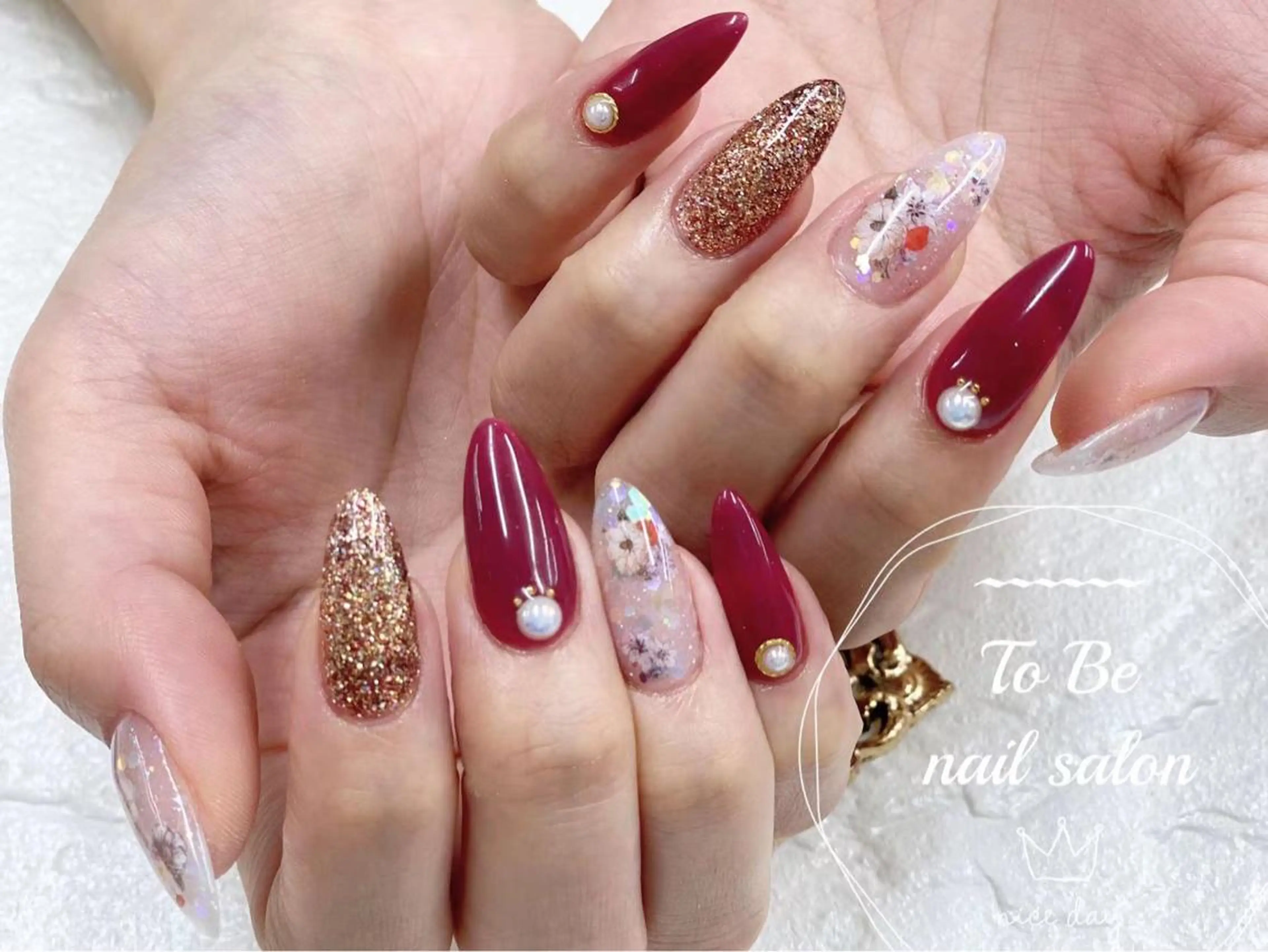 ネイル ハンドネイル Nail Salon To Beのネイルデザイン