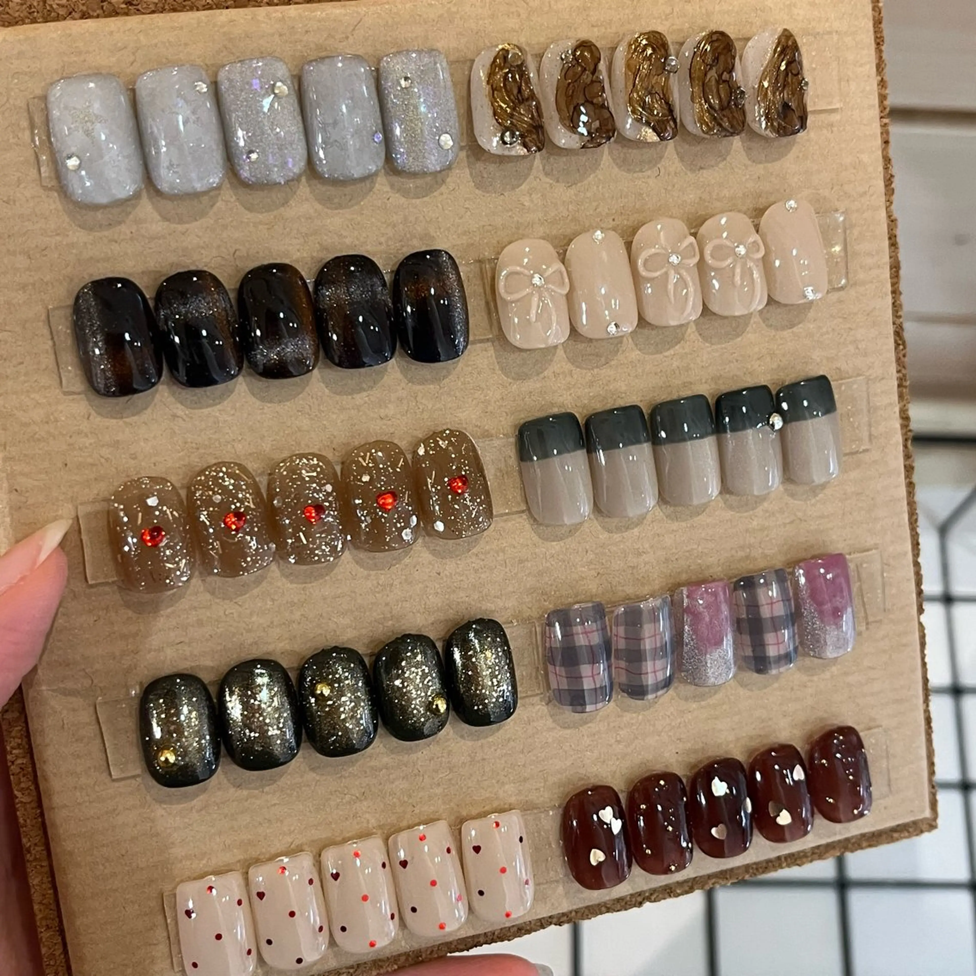 ネイル ハンドネイル 𝗿𝗶𝗰𝗼 ˎˊ˗のネイルデザイン