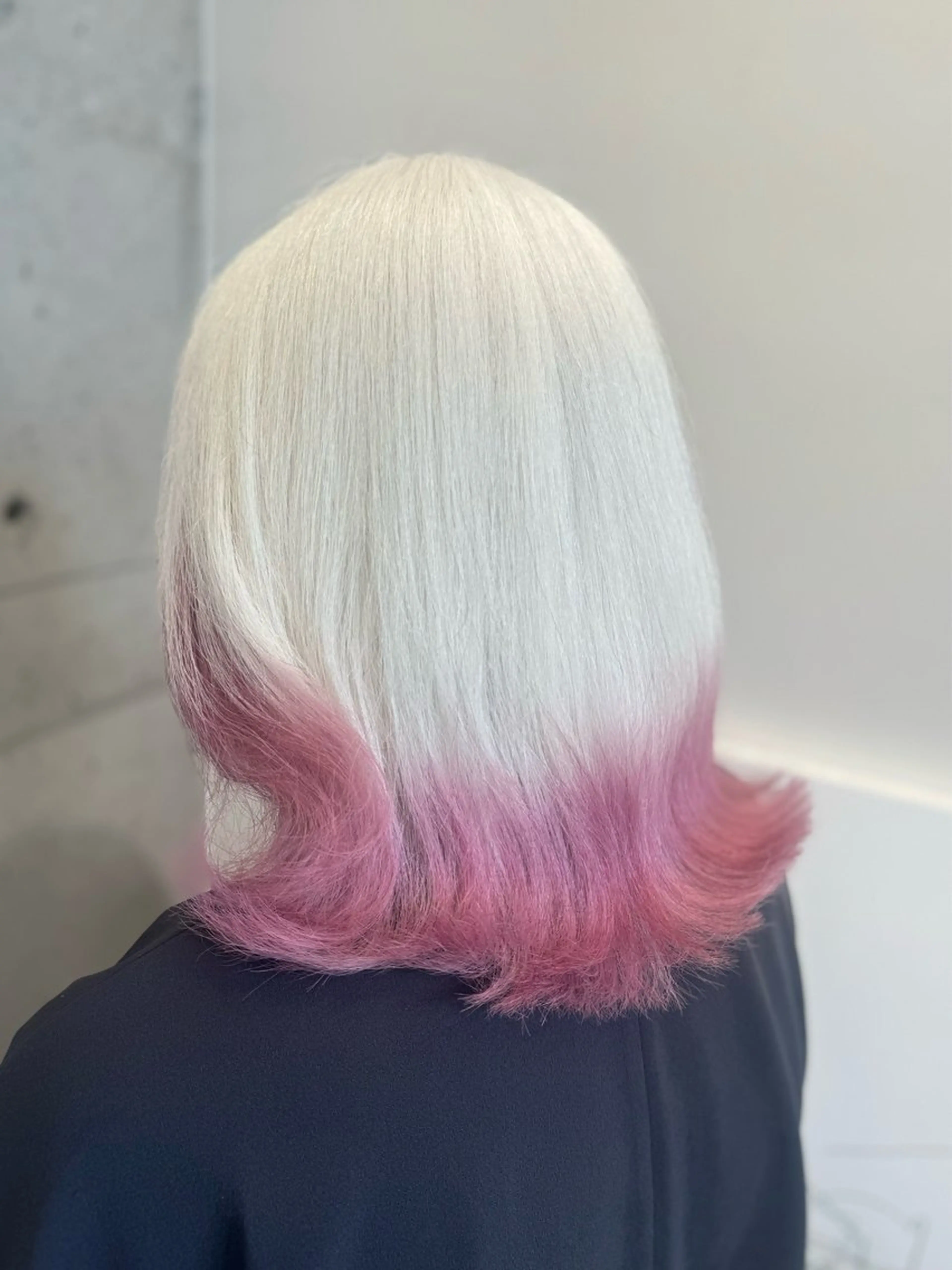 ミディアム ケアカラー 髪質改善 似合わせカット 【NEWI 天王寺店 】 Fukaのヘアスタイル