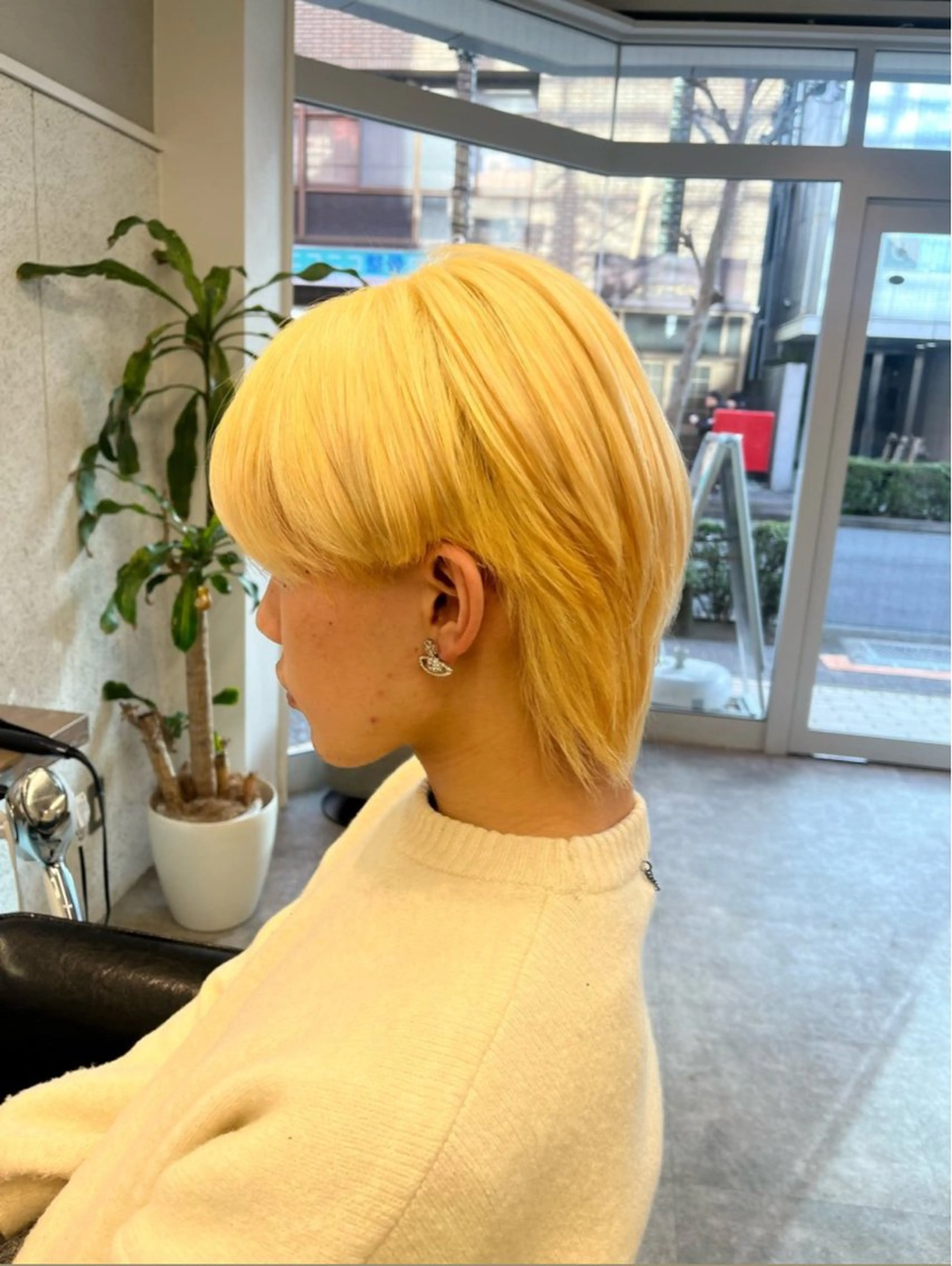 カラー メンズ 🍓艶髪/艶カラー ハイトーン/しんたにのヘアスタイル