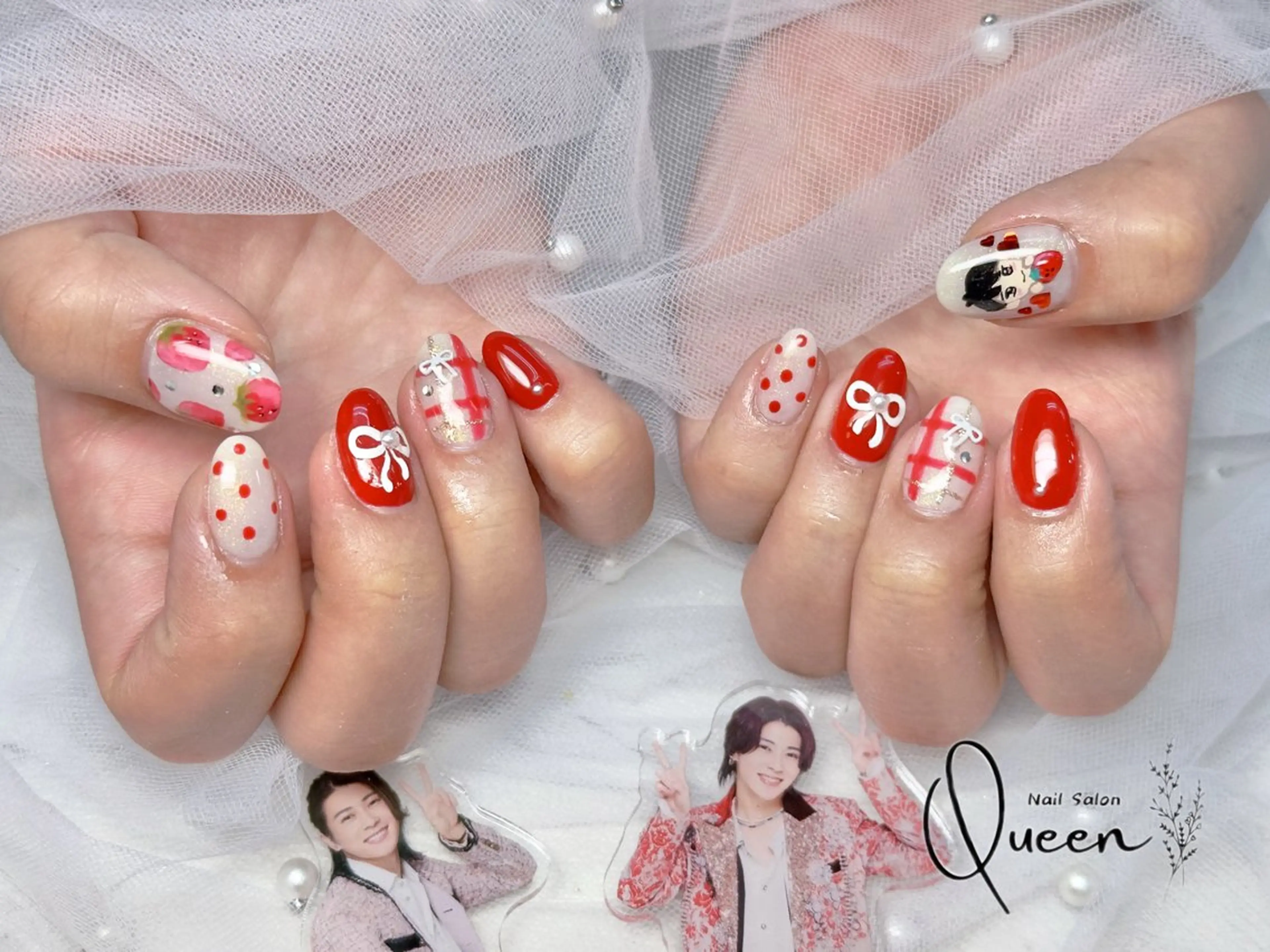 ネイル ハンドネイル Queennail 北堀江AYAのネイルデザイン